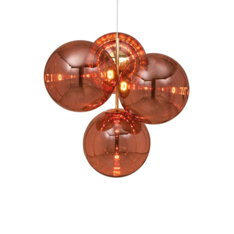 Żyrandol GLOBE miedziany – Tom Dixon