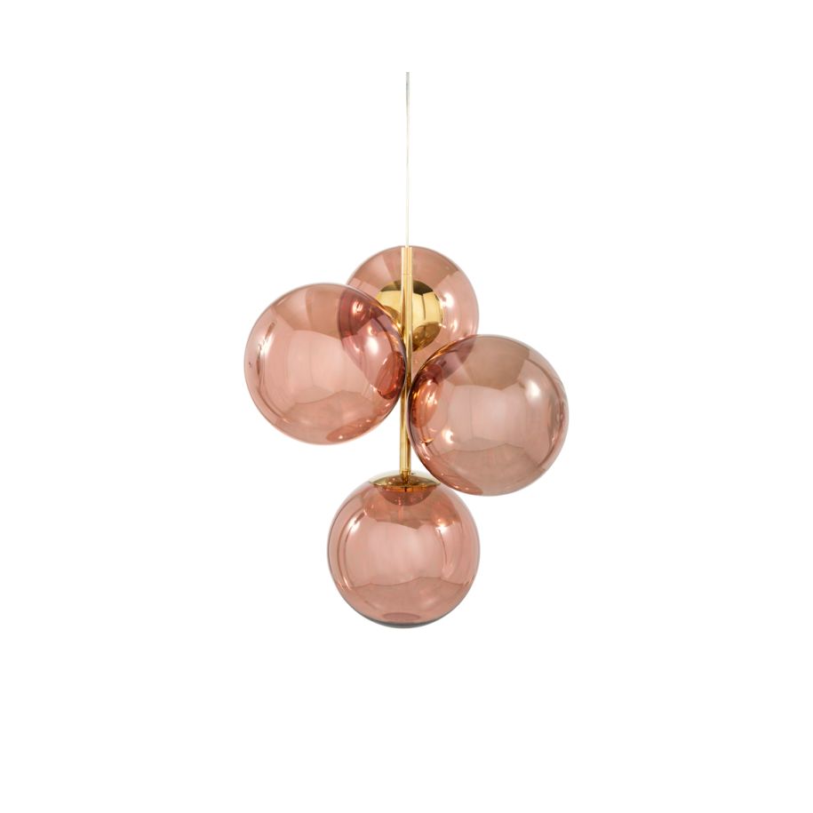 Żyrandol GLOBE miedziany, marka Tom Dixon