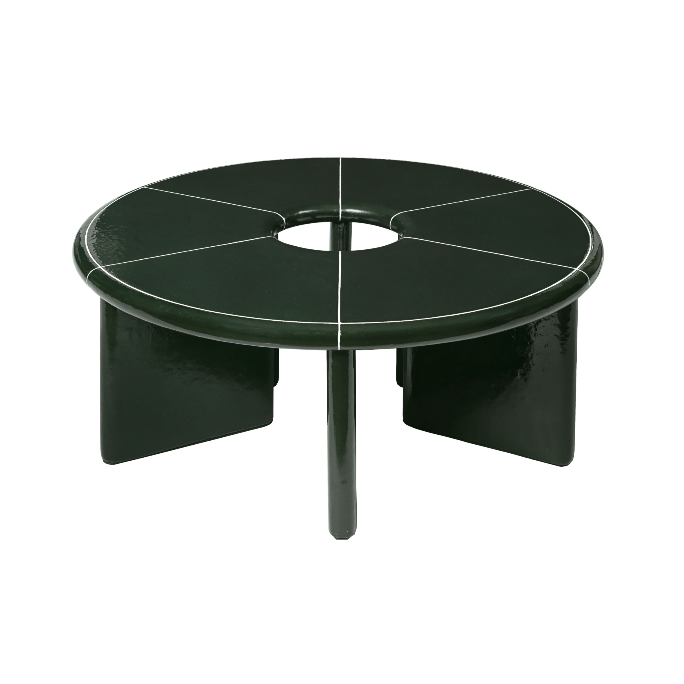 DEYA dark green coffee table