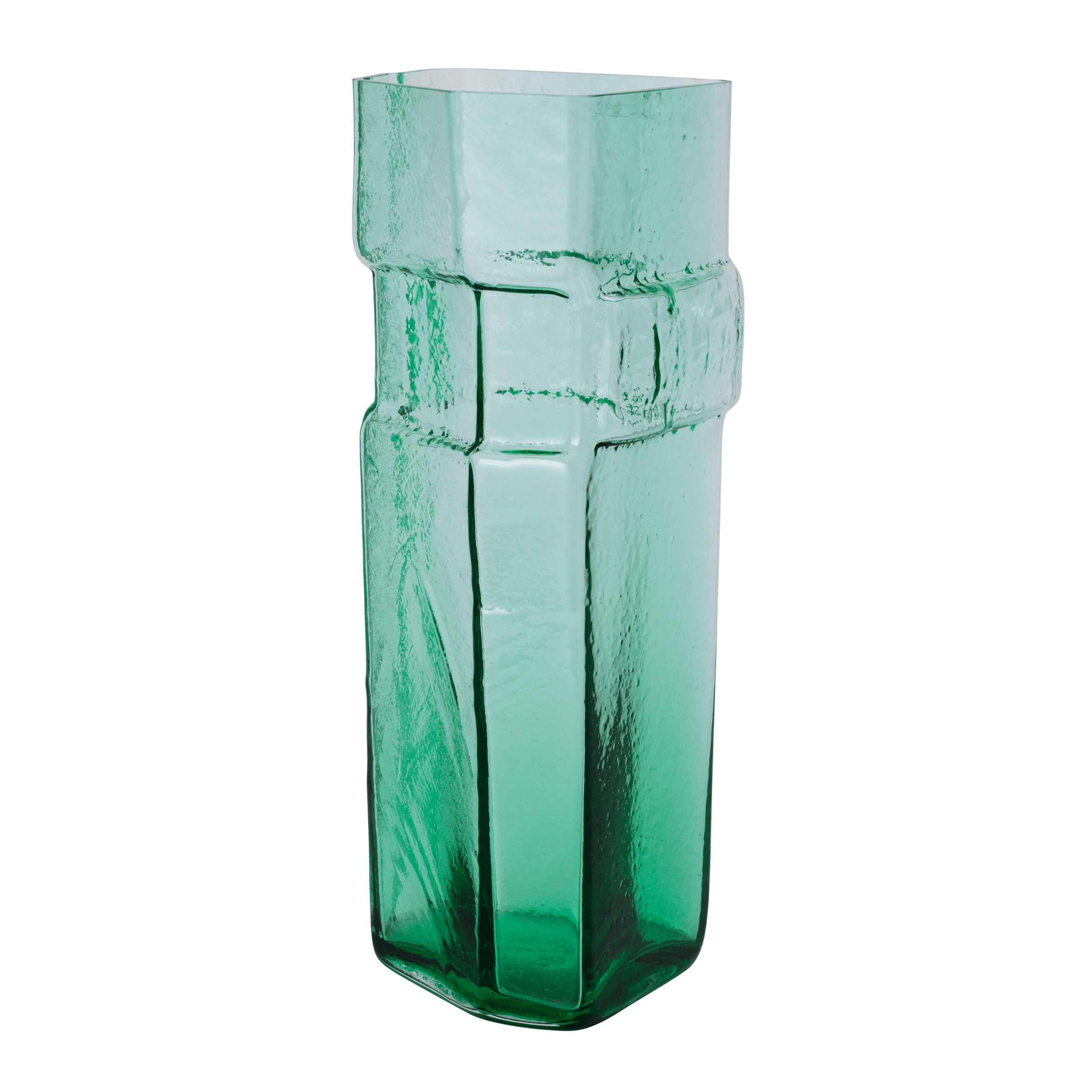 Vase MURO TALL grünes Glas