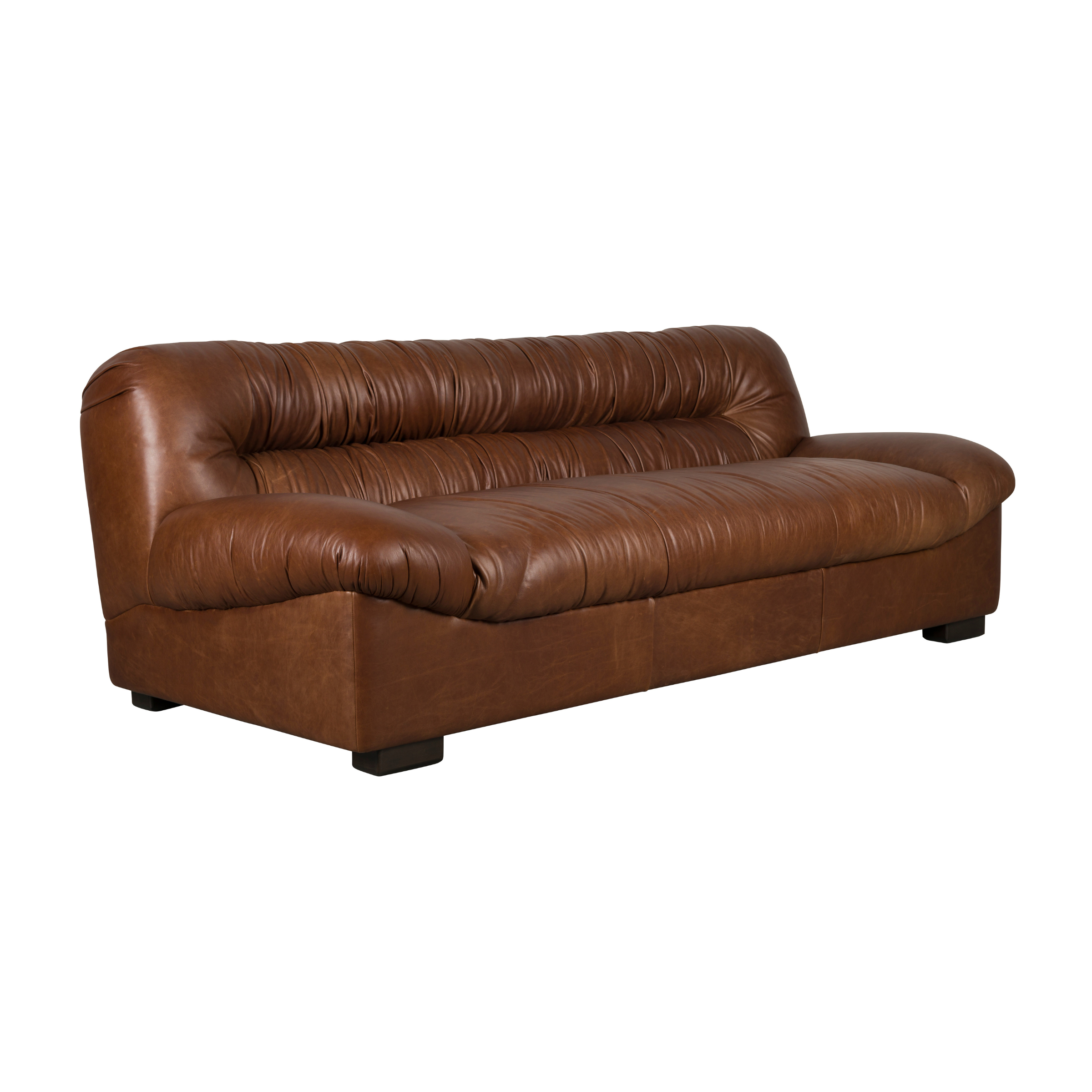 DOUGLAS Sofa chocolate leather