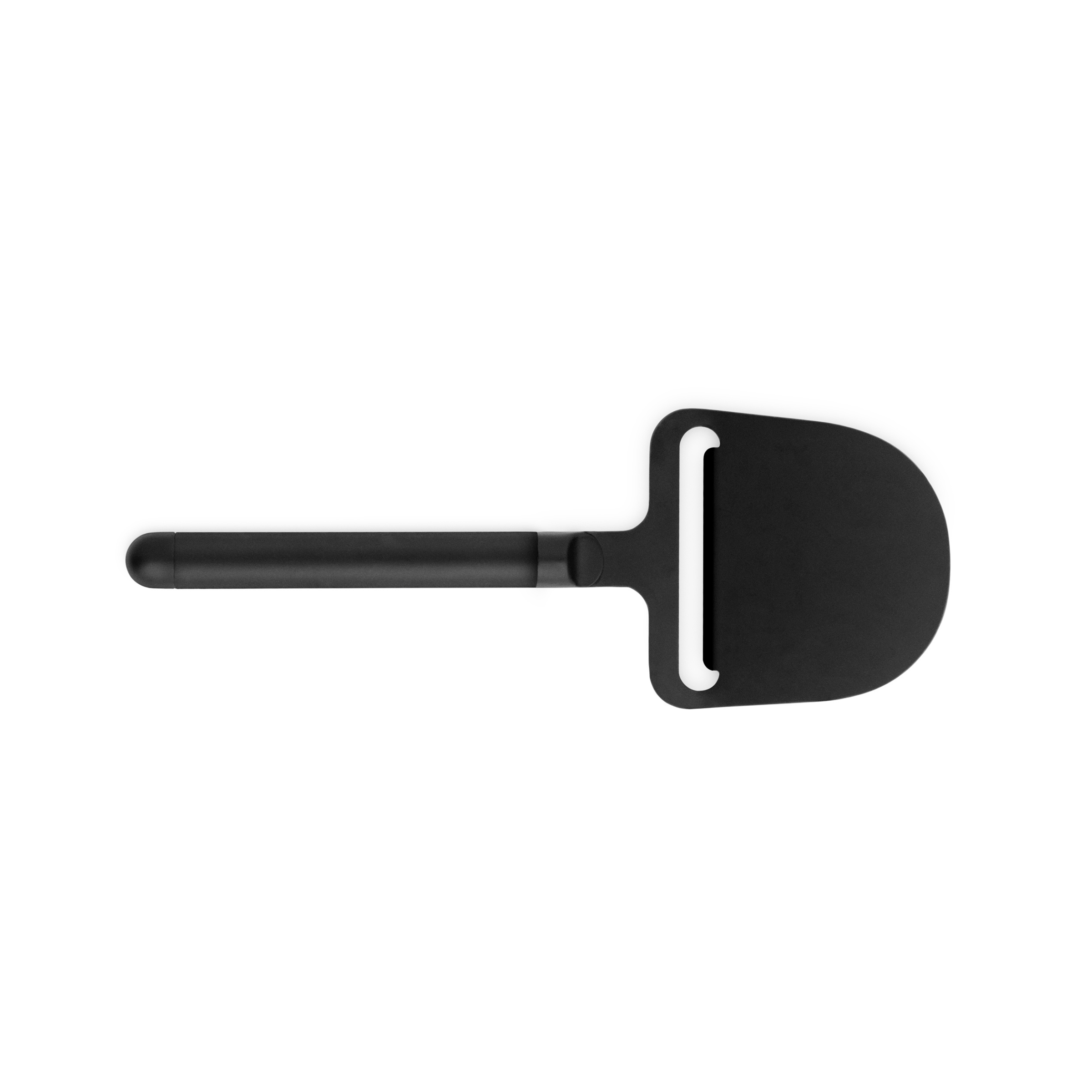 Zwarte kaaslepel PEBBLE