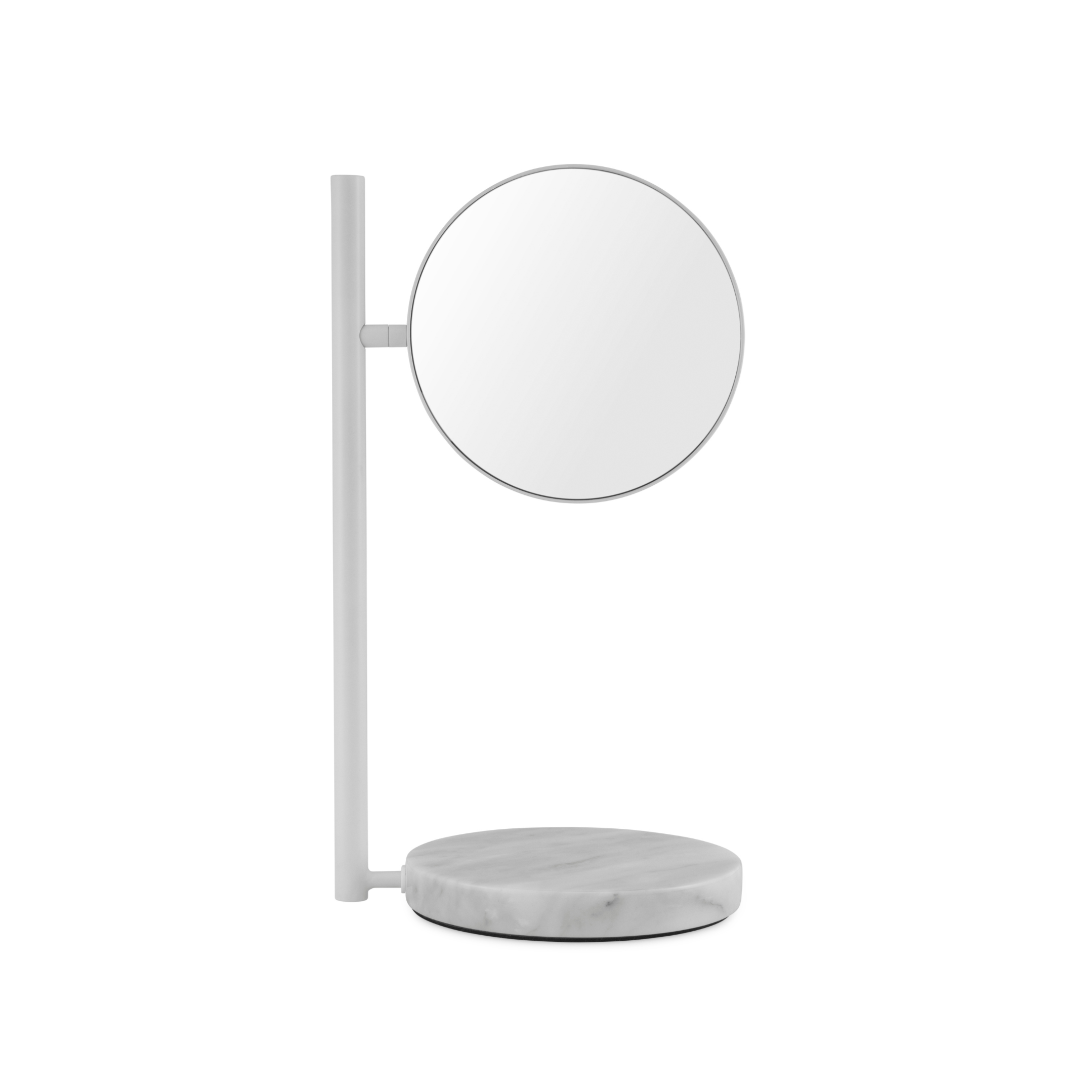 Freestanding Mirror POSE White Marble