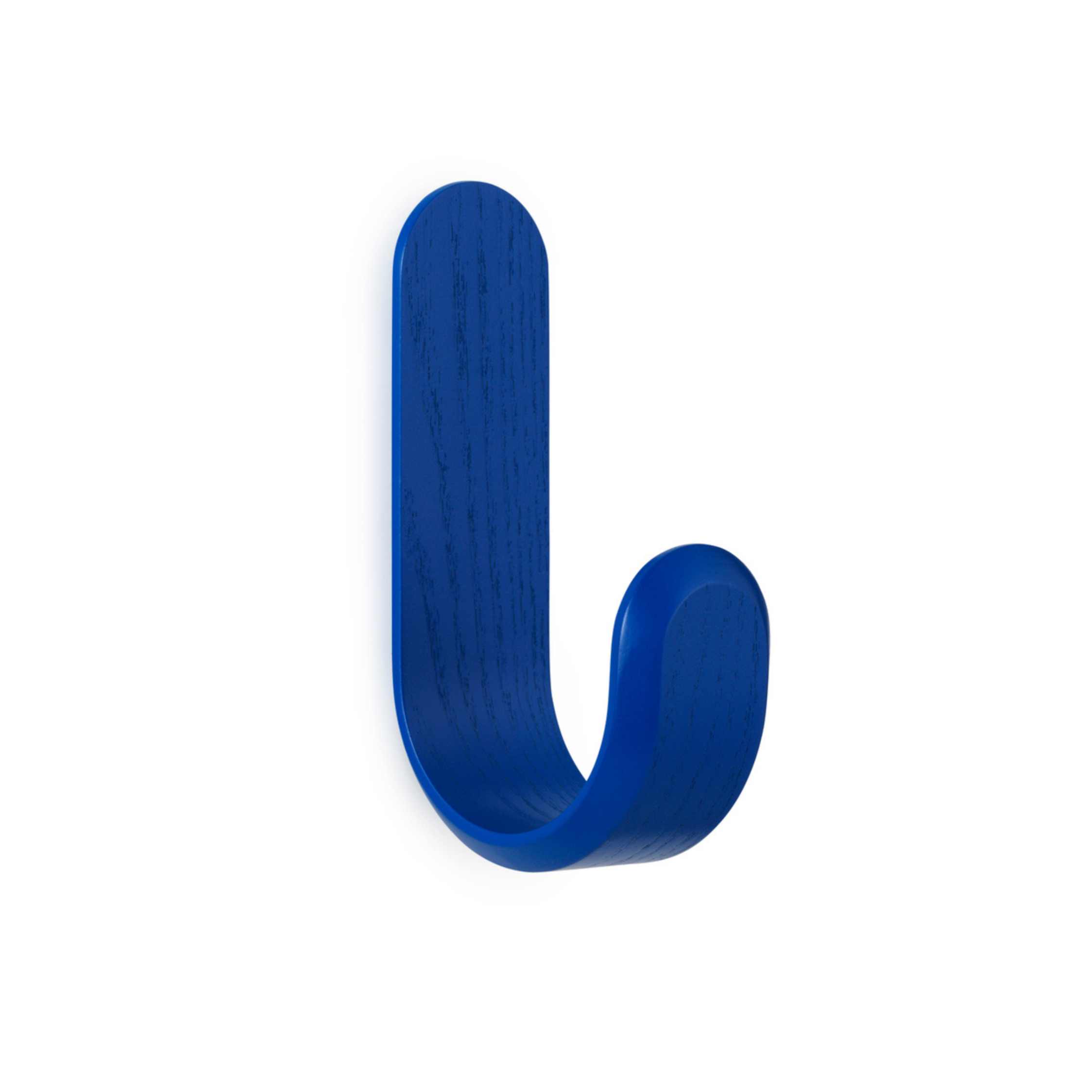 Kledinghanger CURVE blauwe essenhoutfineer