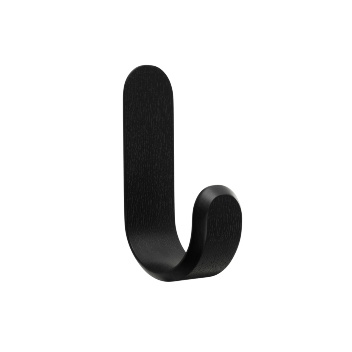 Kledinghanger CURVE zwart esdoornfineer