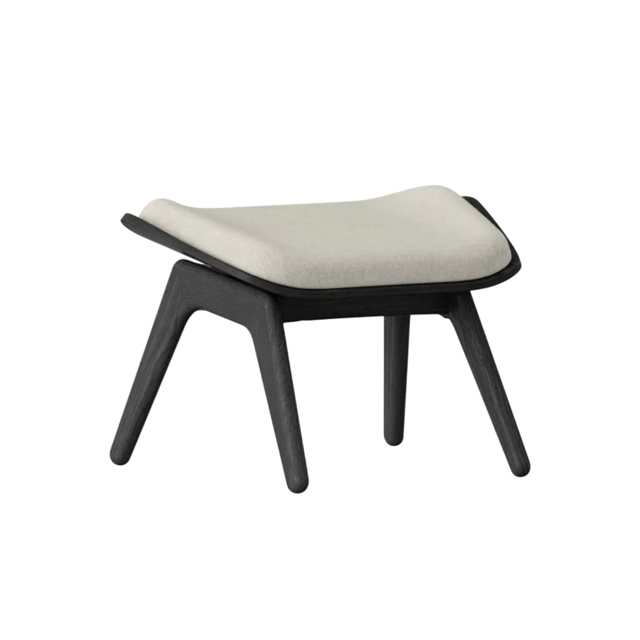 Fußstütze READER sandfarben mit schwarzem Sockel