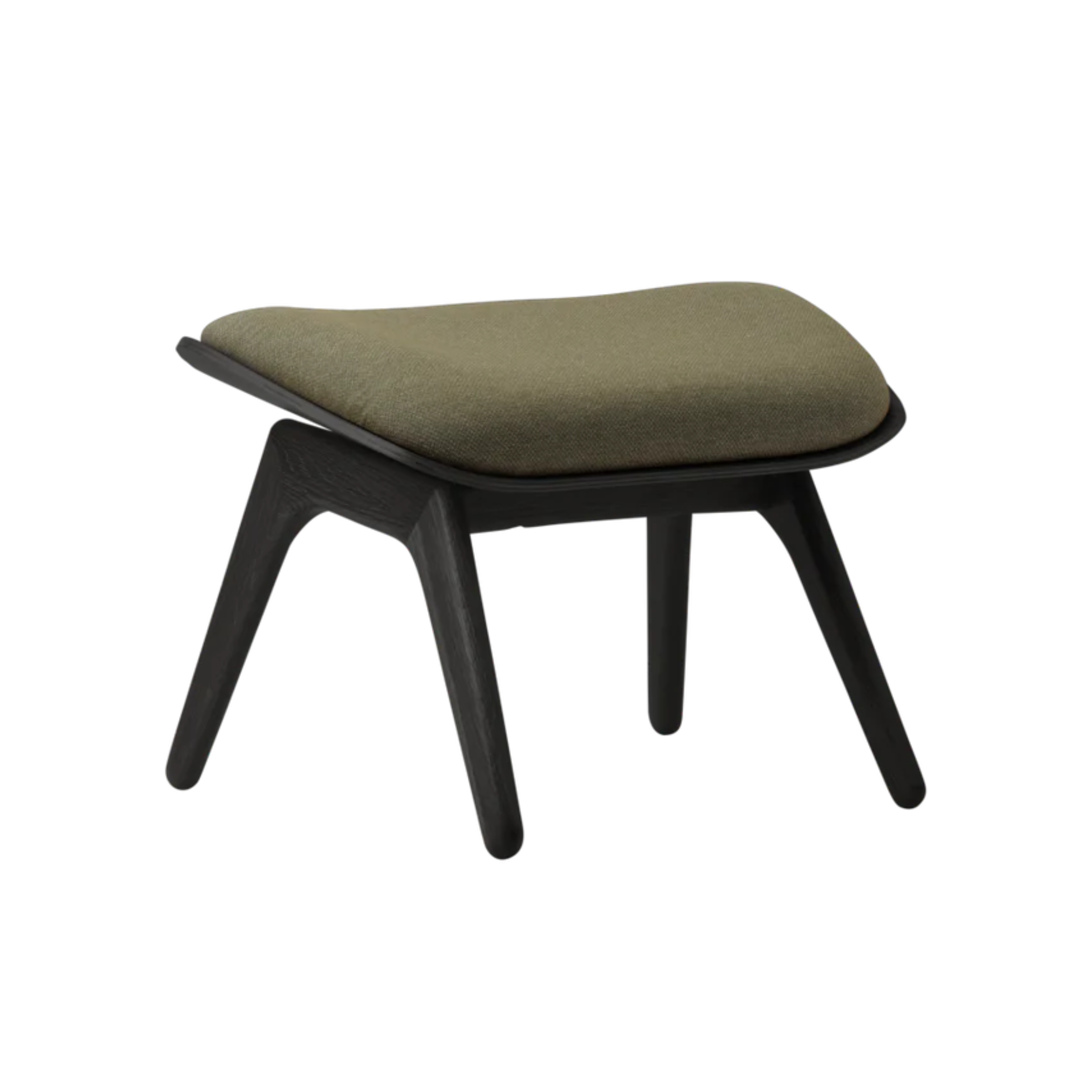 Poef READER salie met zwarte basis