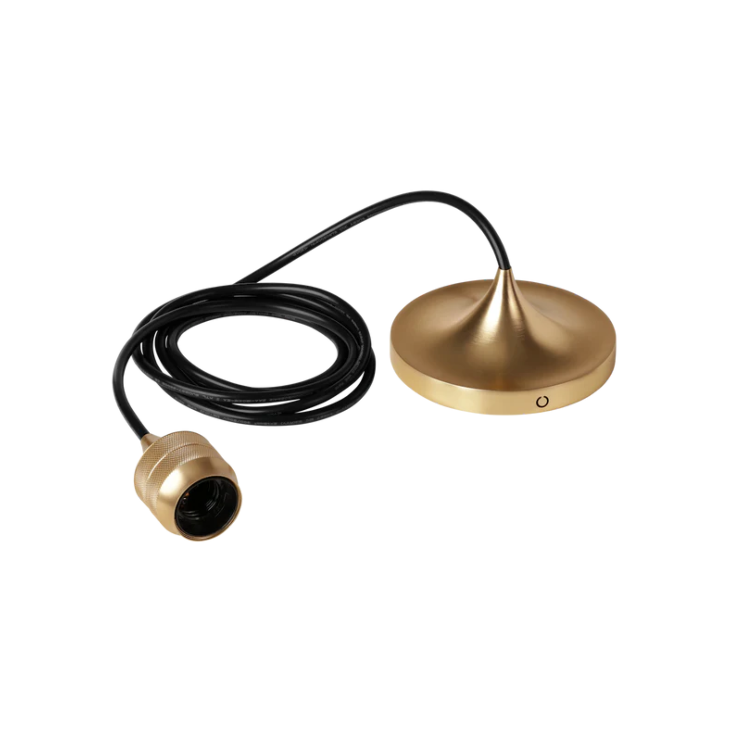 Gouden hanglamp bevestiging CORD PRO