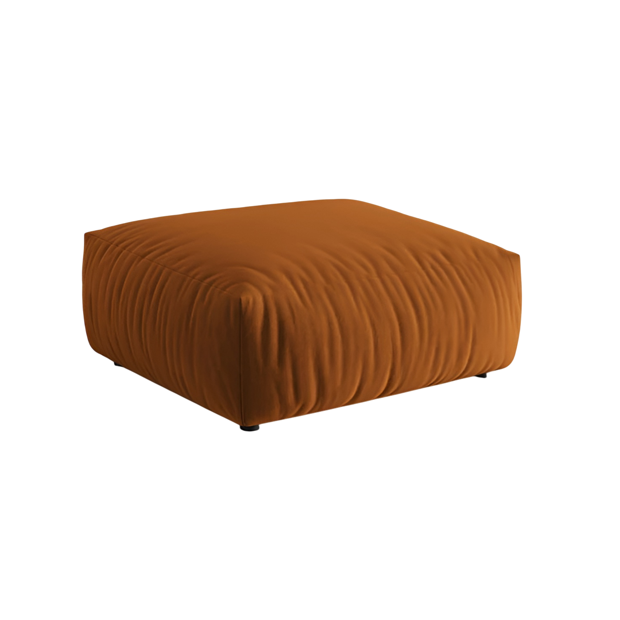 Puf aksamitny CHRIS terracotta – Micadoni