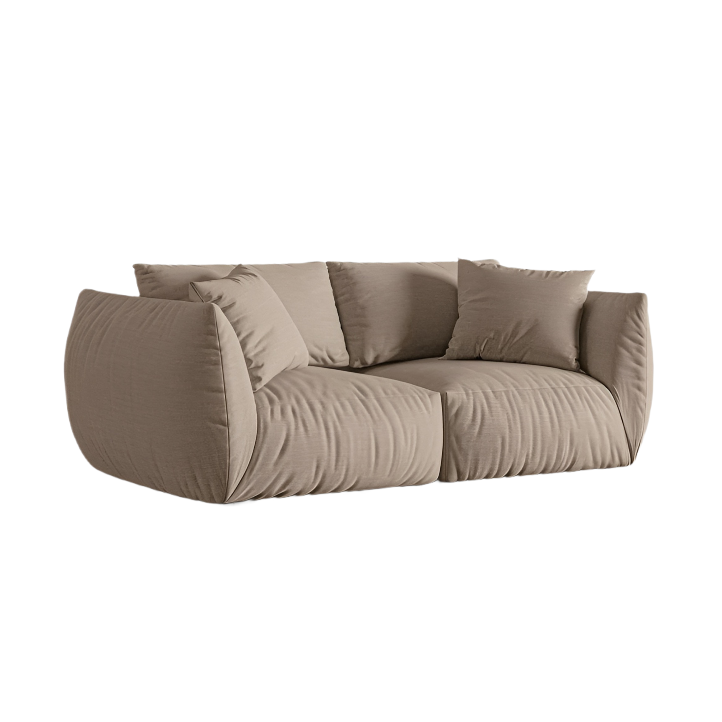 3-seater Sofa CHRIS sand chenille