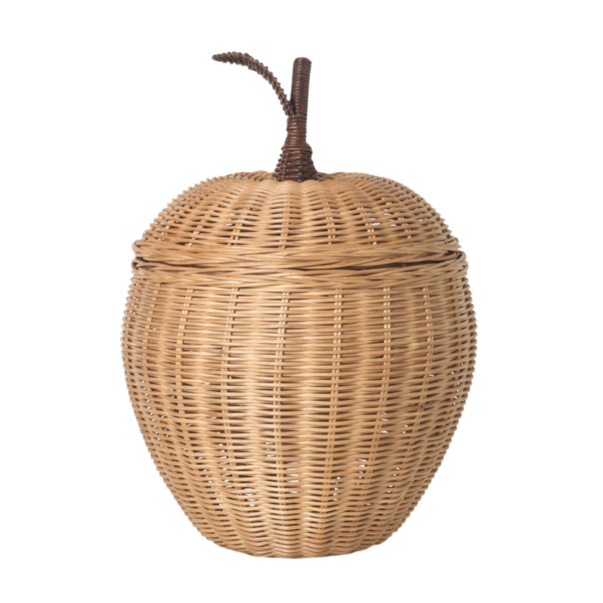 APPLE rattan basket