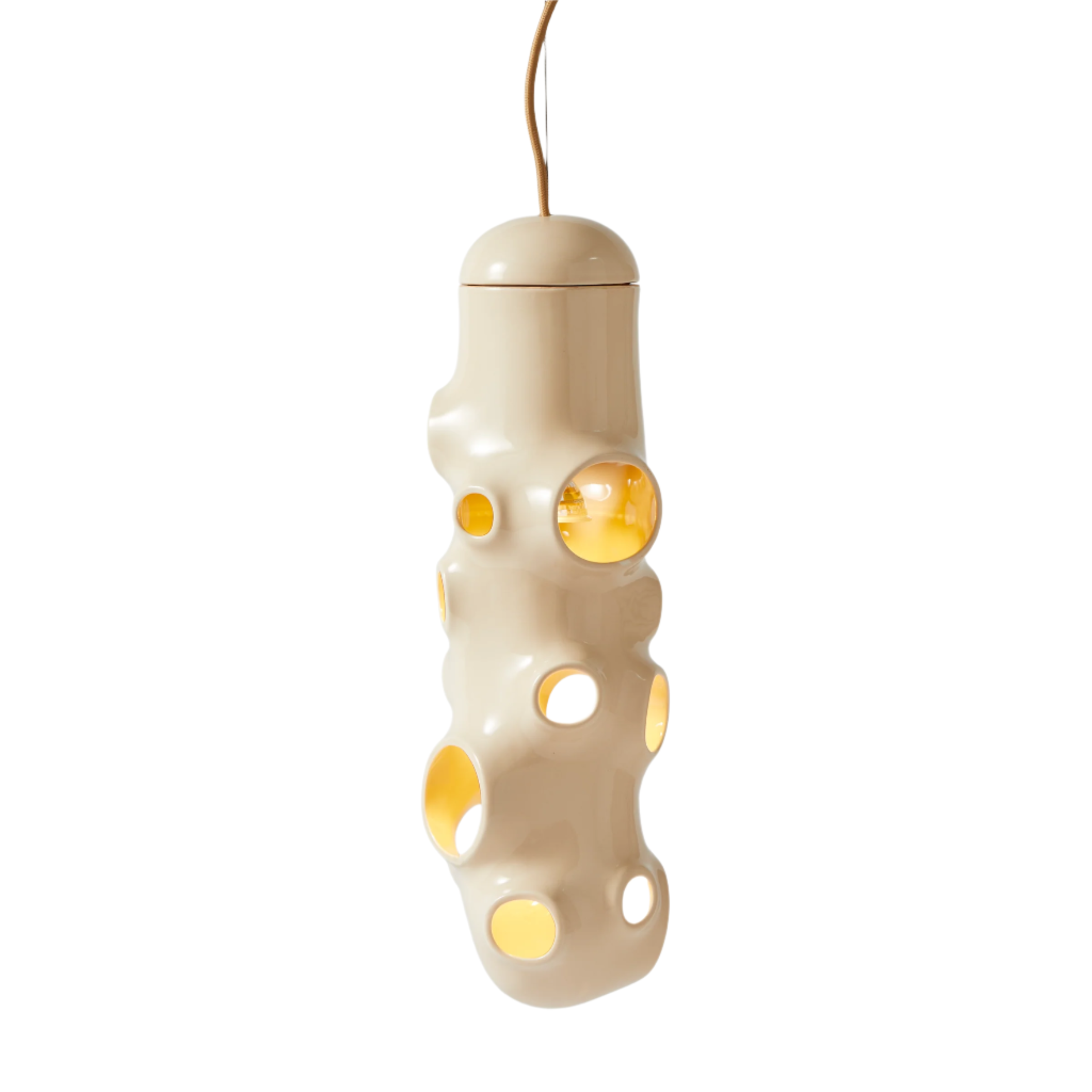 BULLE beige pendant lamp