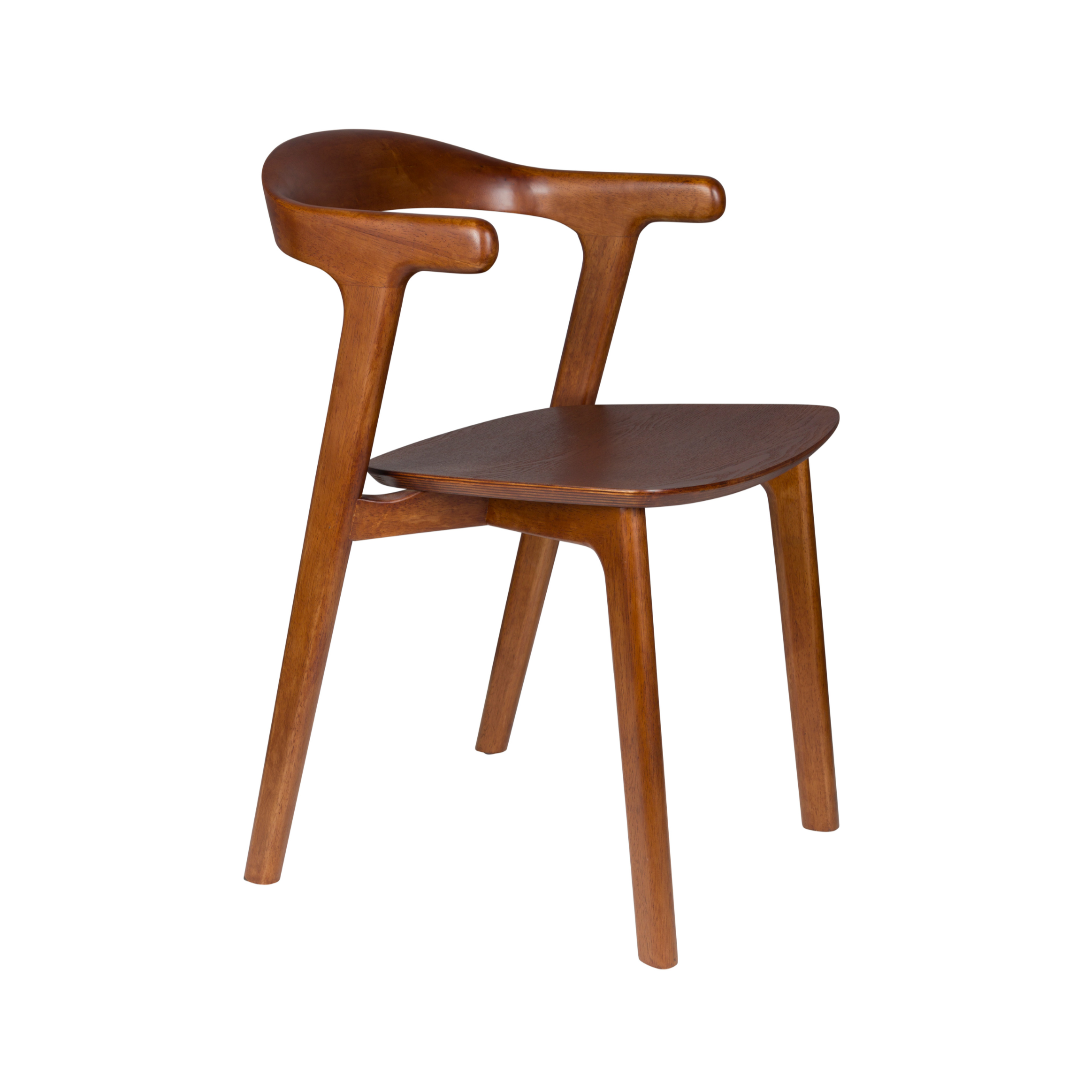 Stoel NORTHWOOD donkerbruin