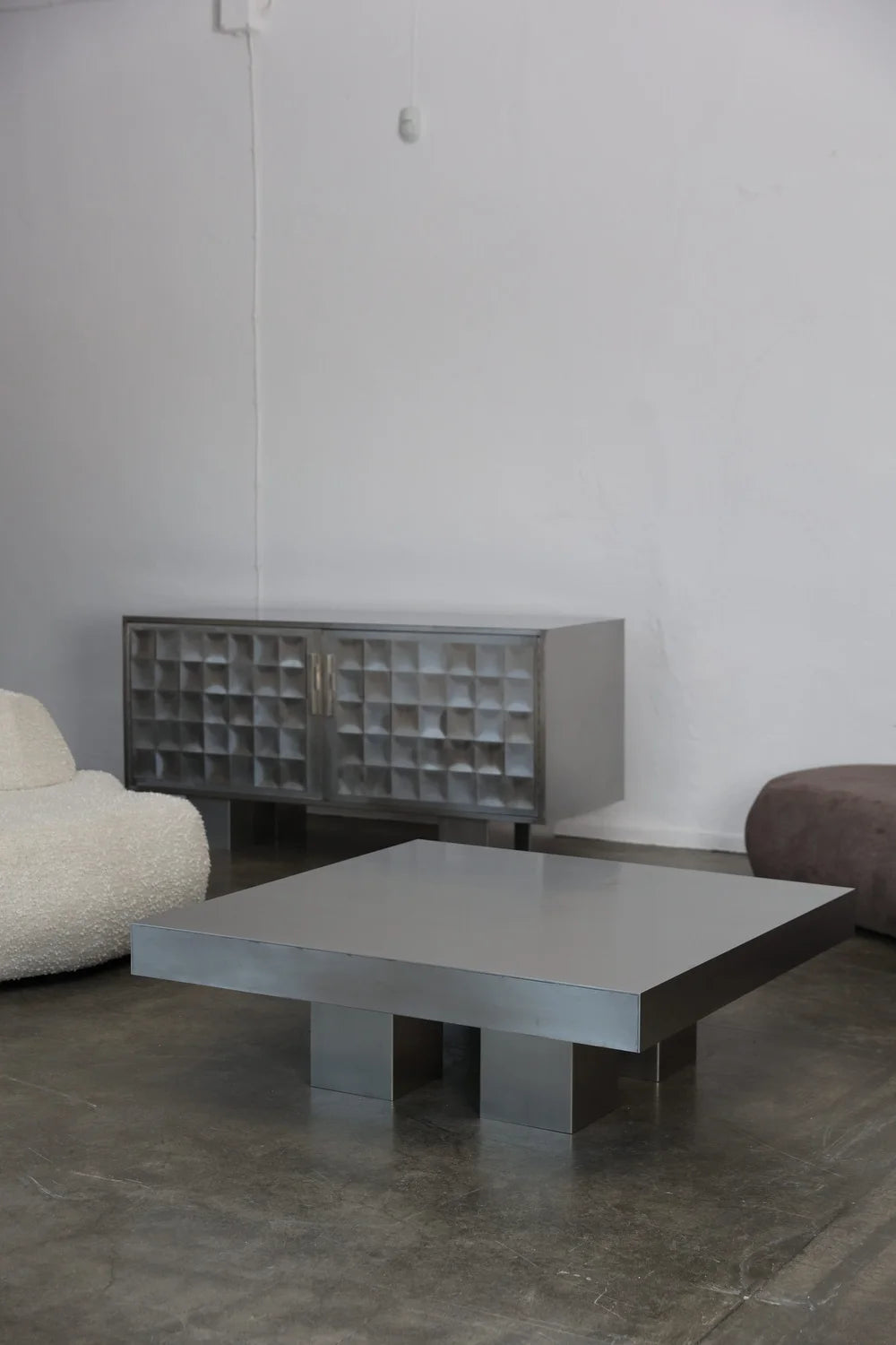 Kaffeetisch BLOCK Stahl