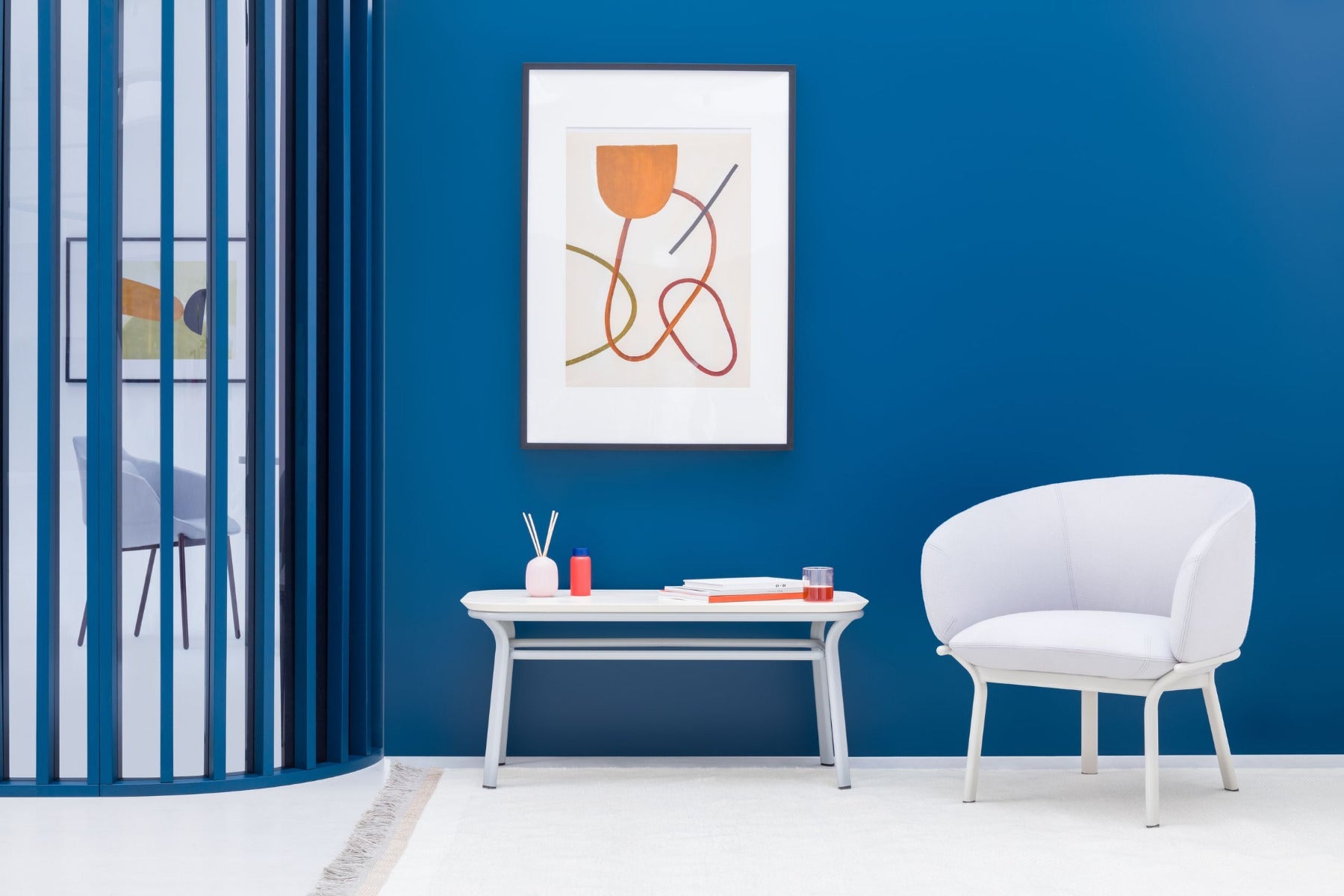 GRACE tafel met metalen basis