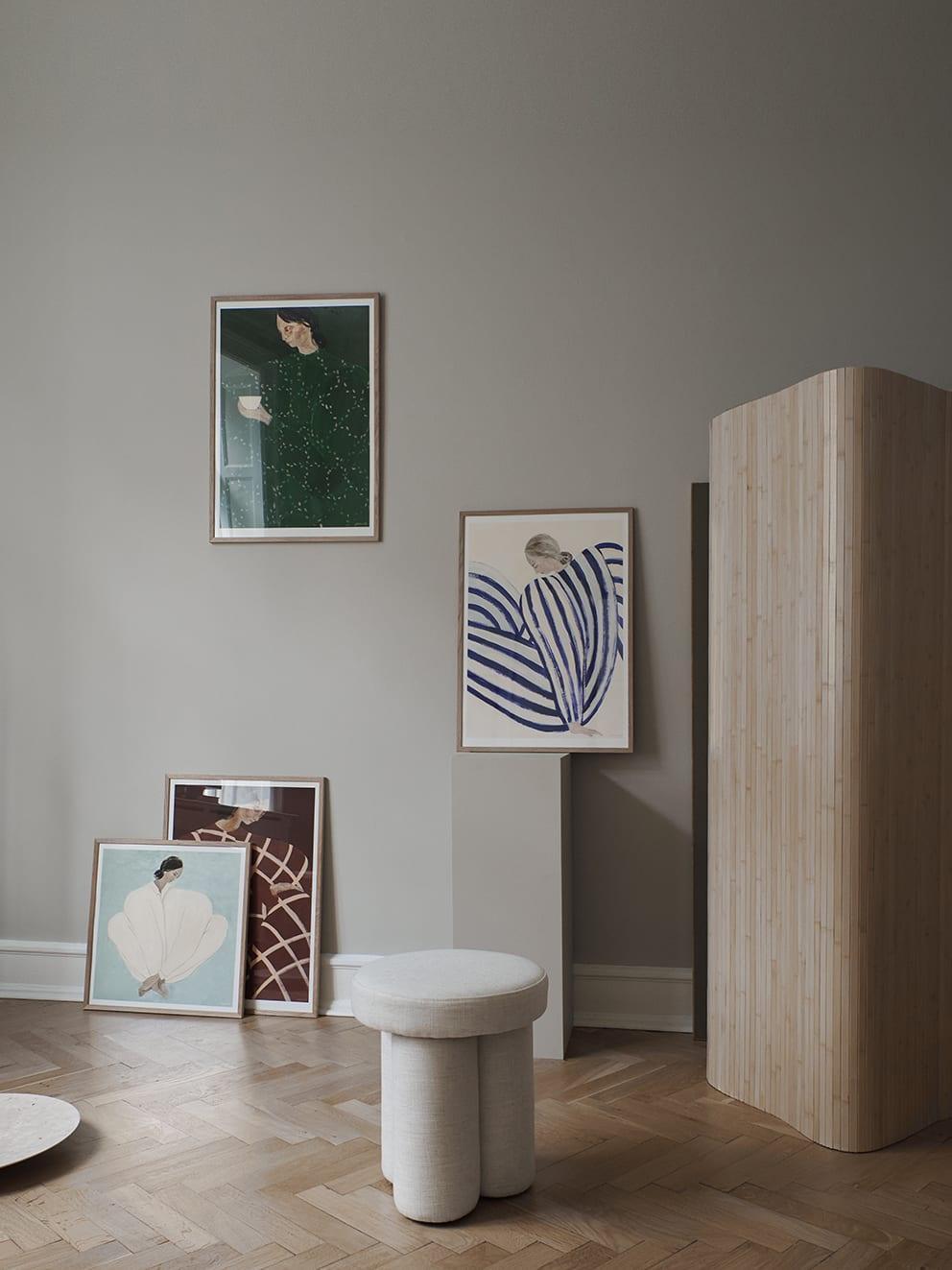 Grafika artystyczna BLUE STRIPE AT CONCORDE The Poster Club Eye on Design