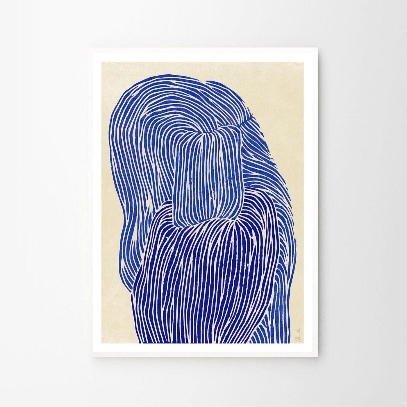 Grafika artystyczna DEEP BLUE – The Poster Club