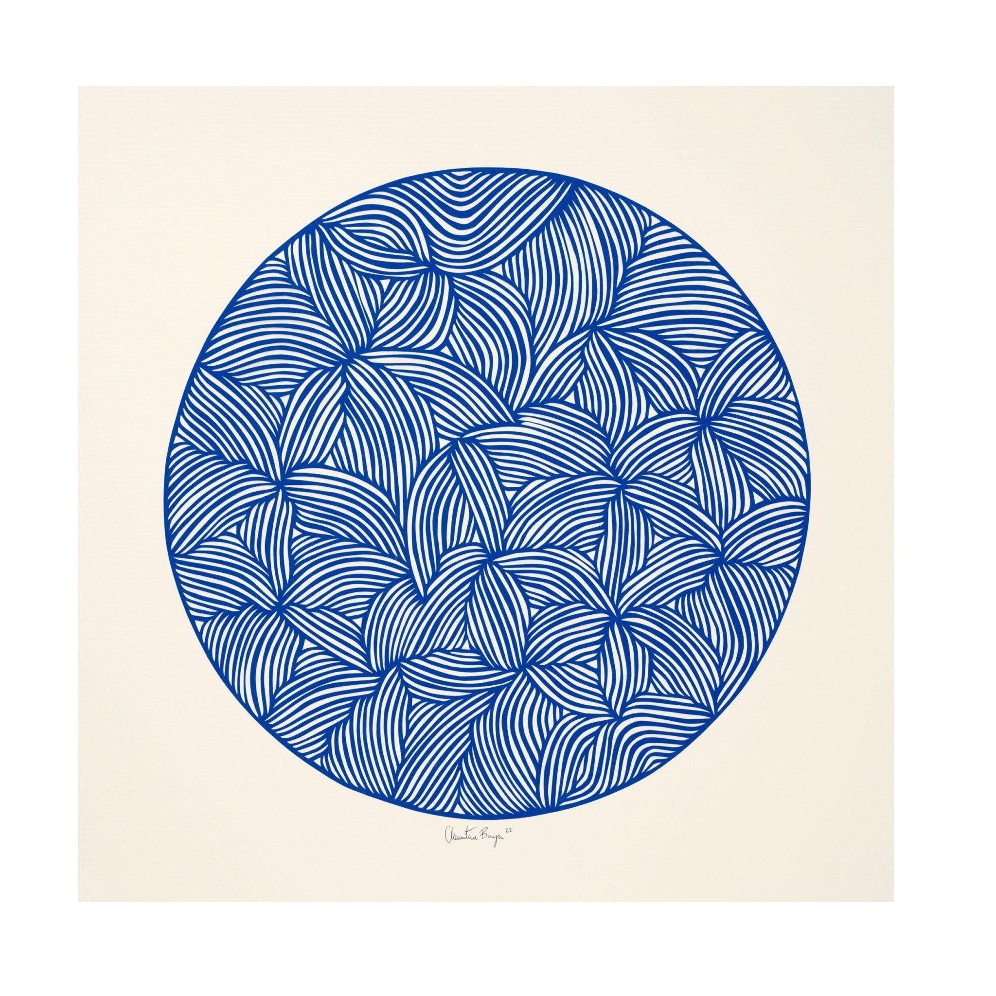 Grafika artystyczna MOON NO. 02 The Poster Club Eye on Design