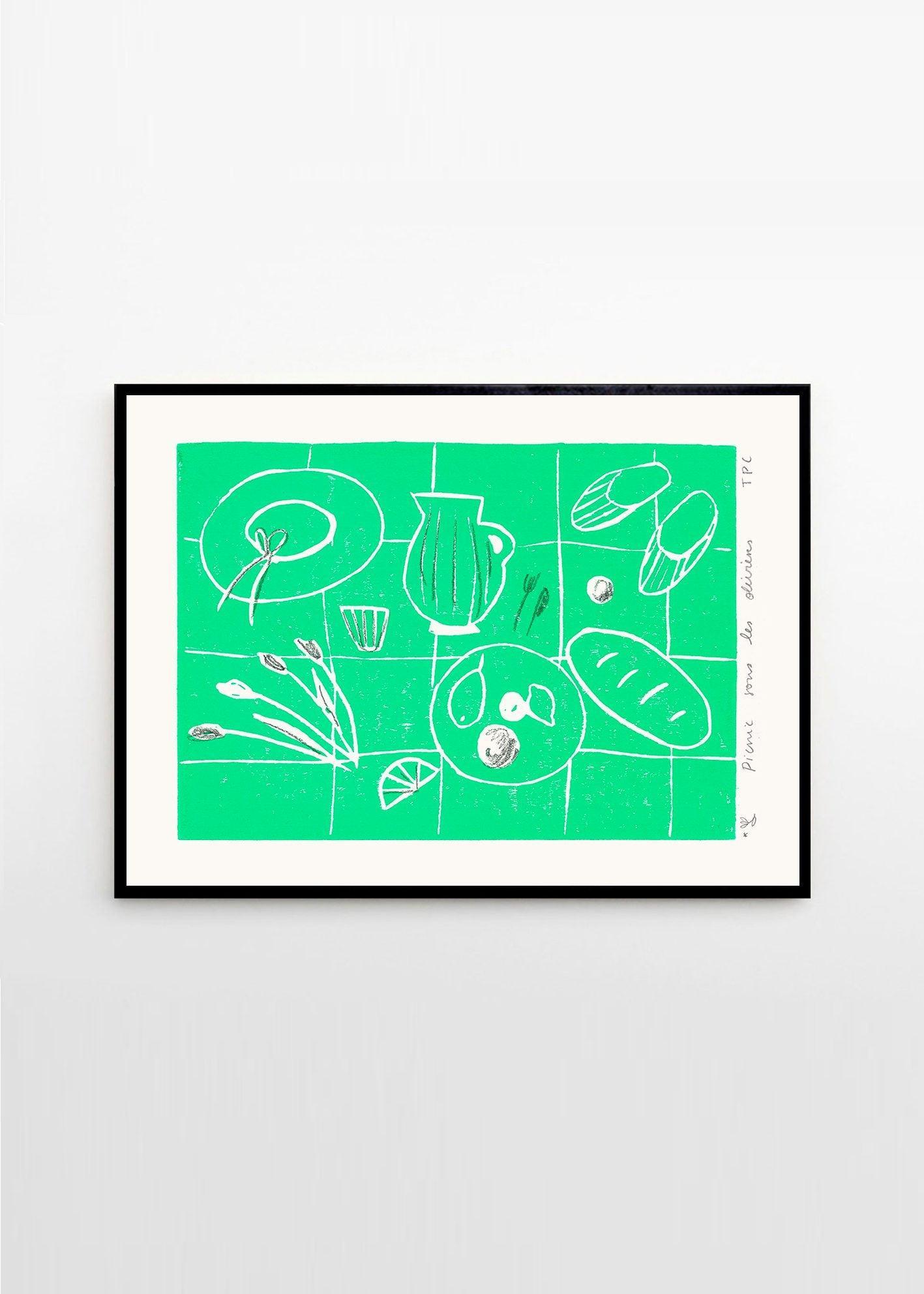 Grafika artystyczna PICNIC The Poster Club Eye on Design