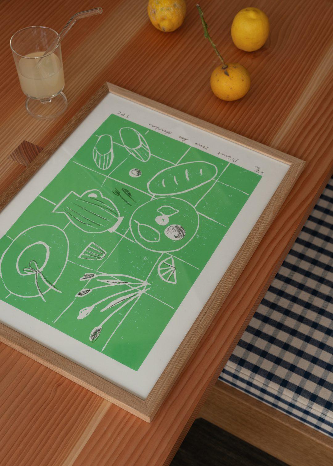 Grafika artystyczna PICNIC The Poster Club Eye on Design