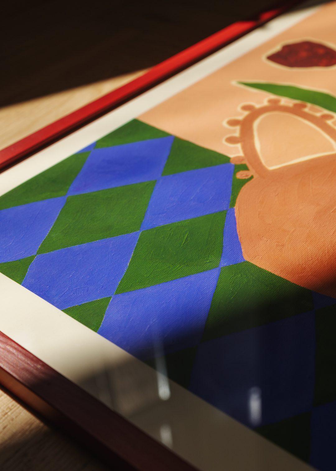 Grafika artystyczna RED TULIPS The Poster Club Eye on Design