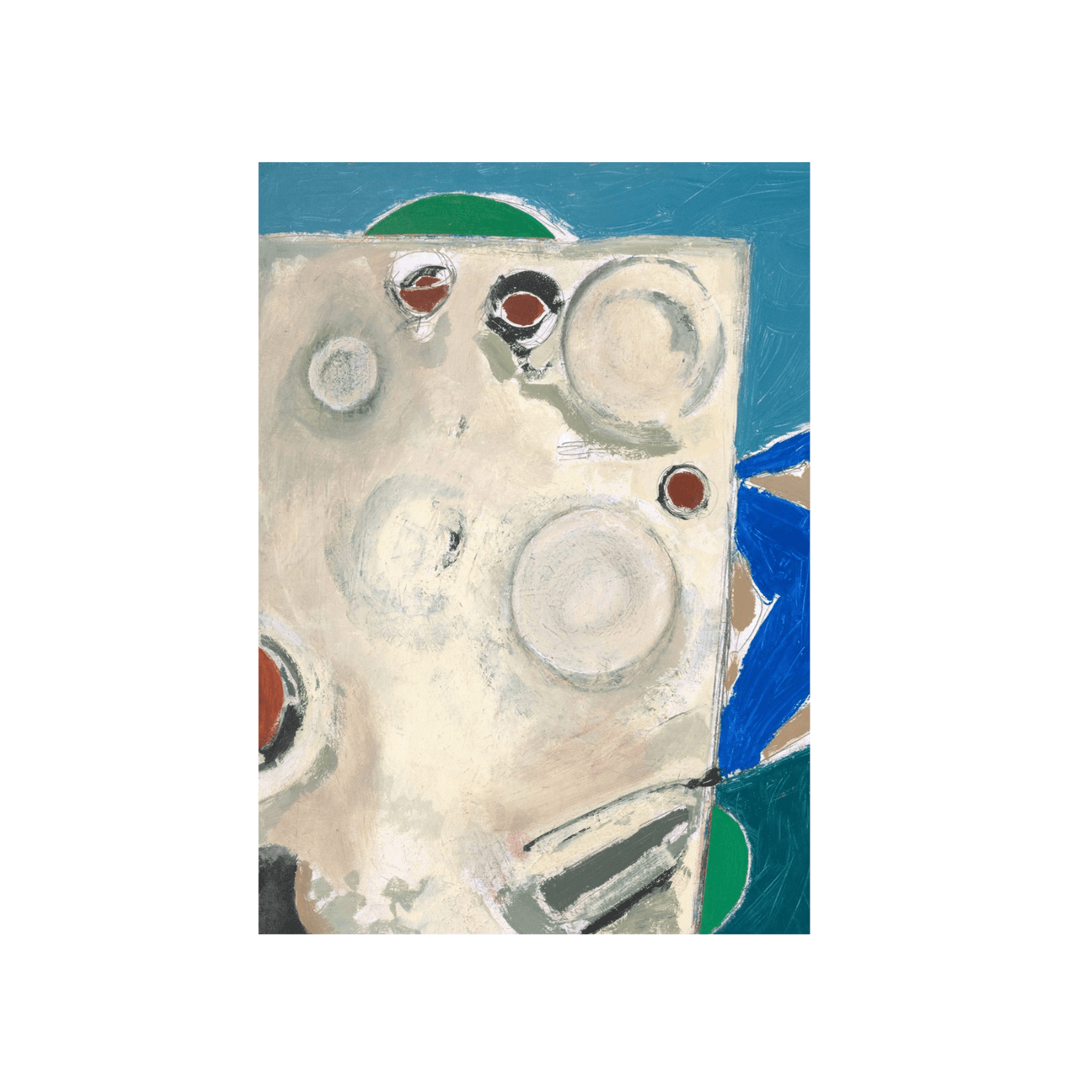 Grafika artystyczna TABLE 8 L'AUBERGE The Poster Club Eye on Design