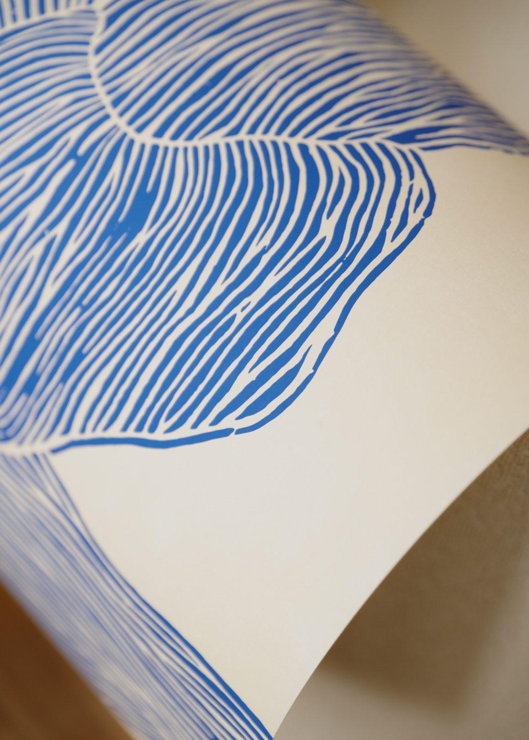 Grafika artystyczna THE LINE - NAVY The Poster Club Eye on Design