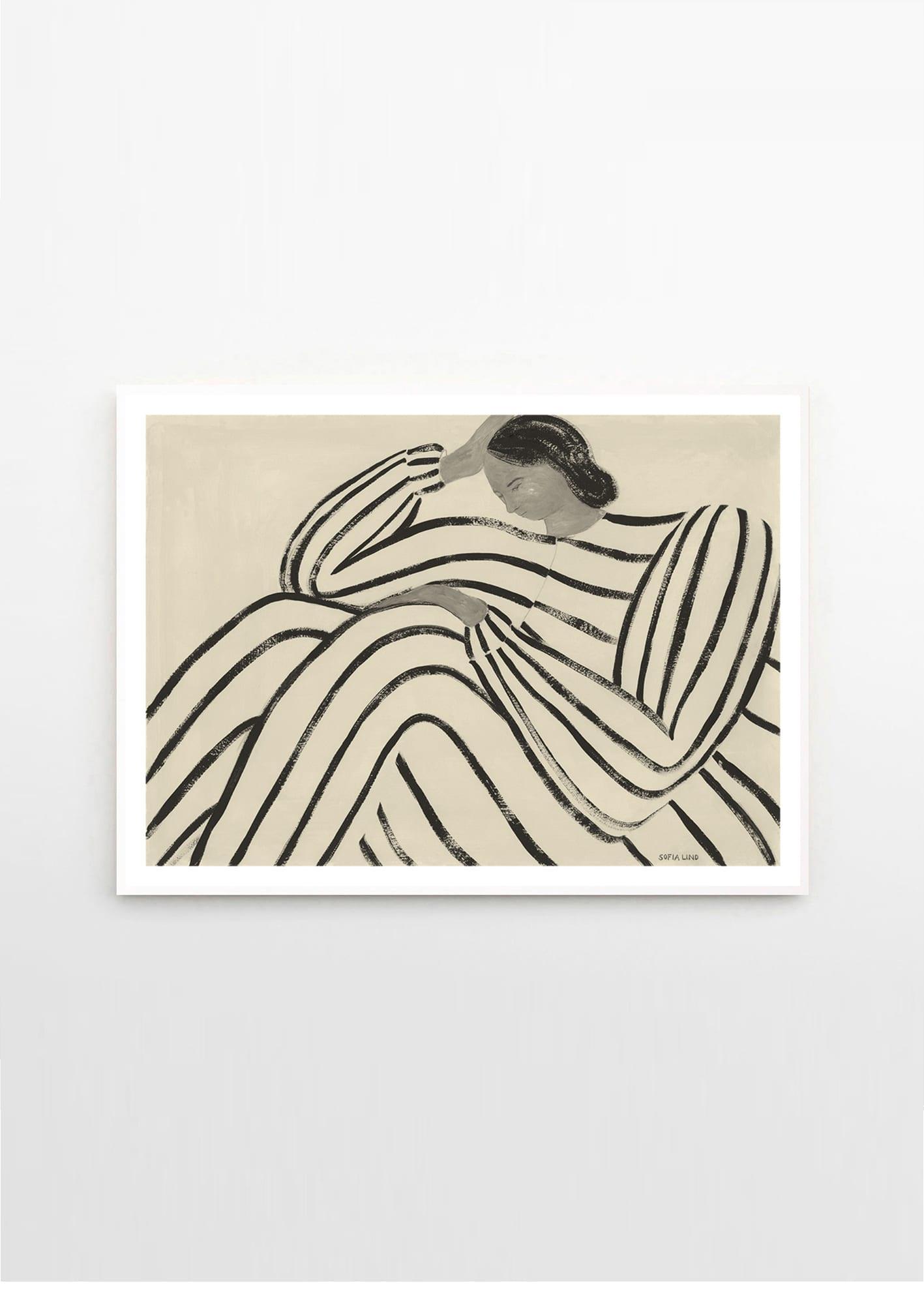 Grafika artystyczna WAITING The Poster Club Eye on Design