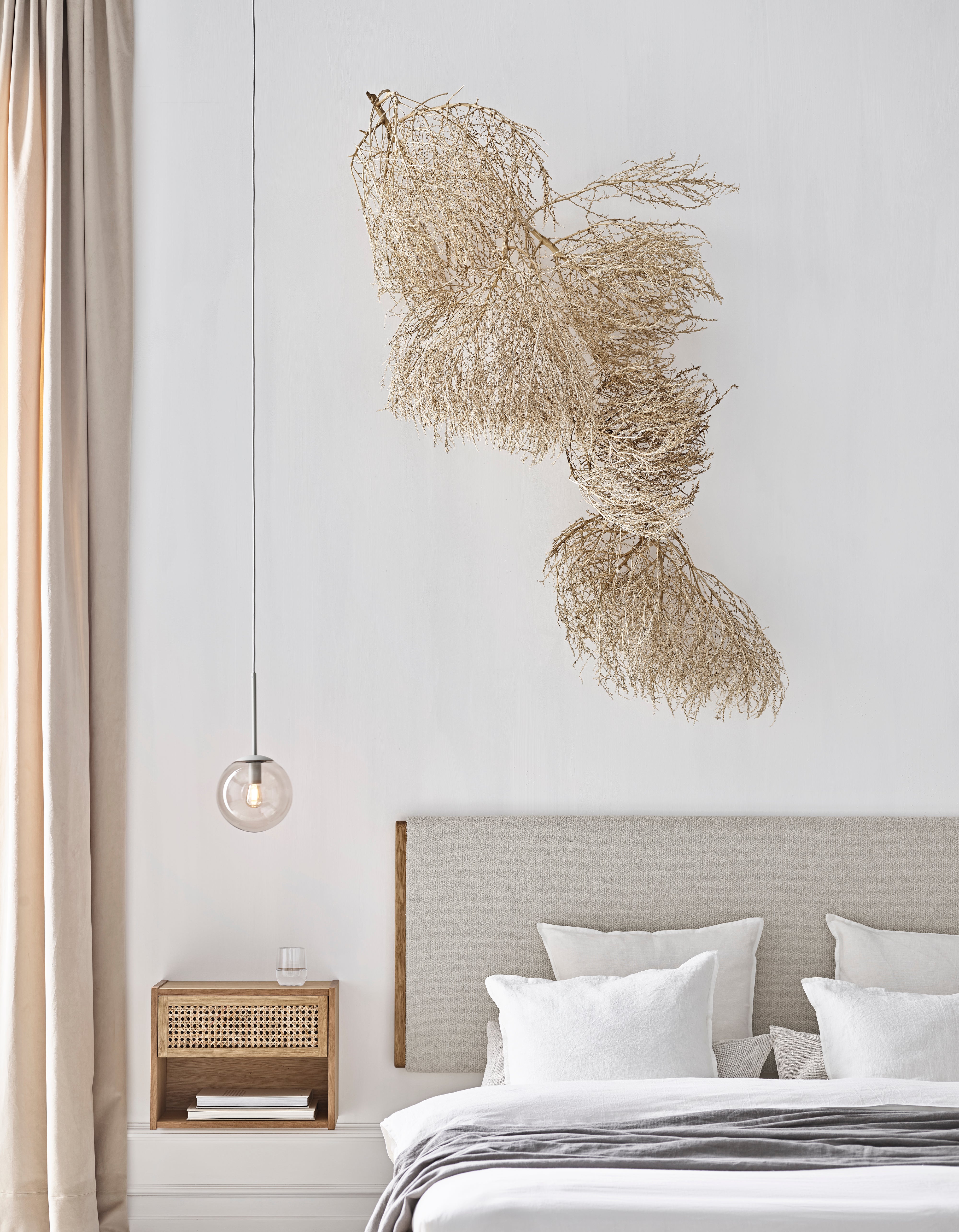 Nachtkastje CANA gebleekt eikenhout