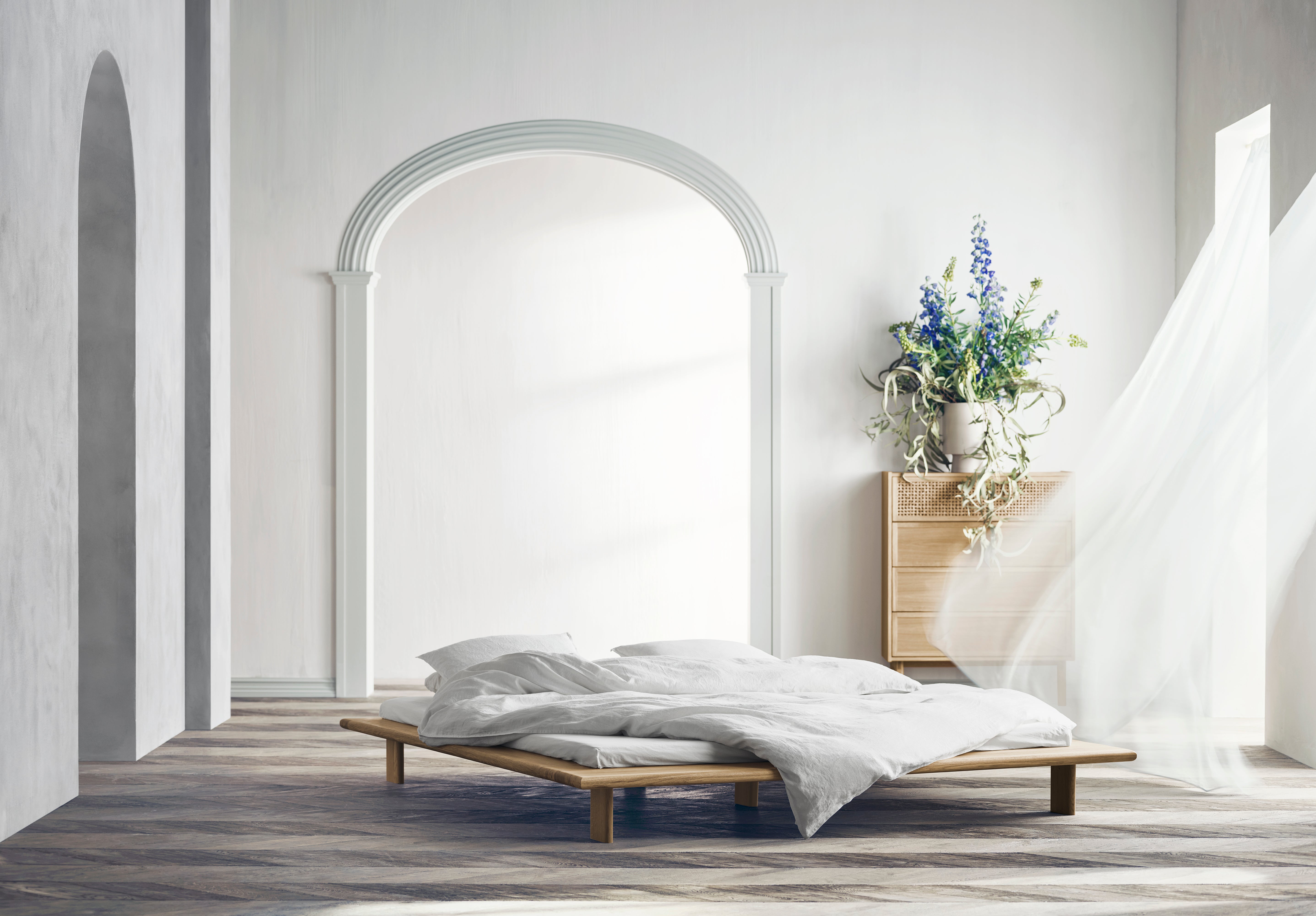 Kast CANA van gebleekt eikenhout