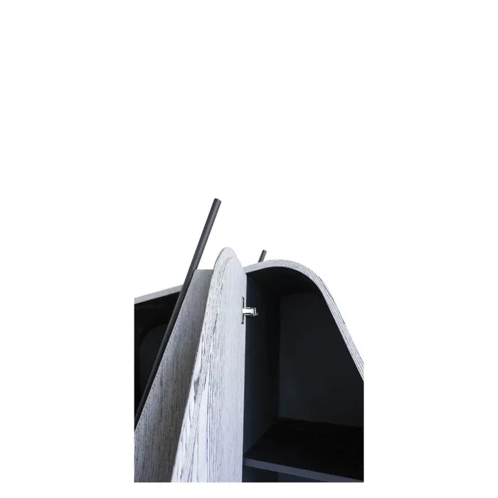 HIDALGO Regal Weißfurnier