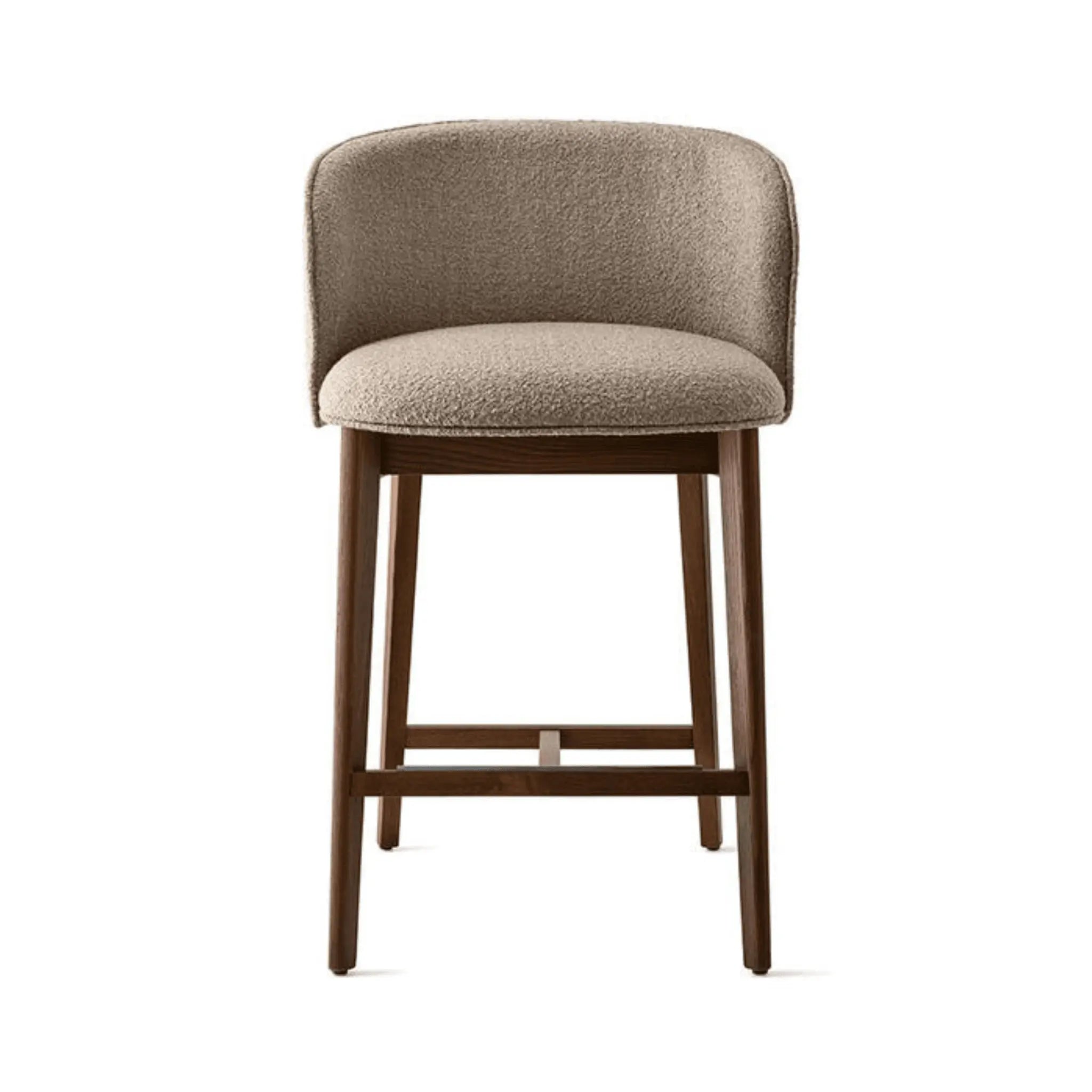 Hoker ABREY boucle taupe – tkanina bouclé