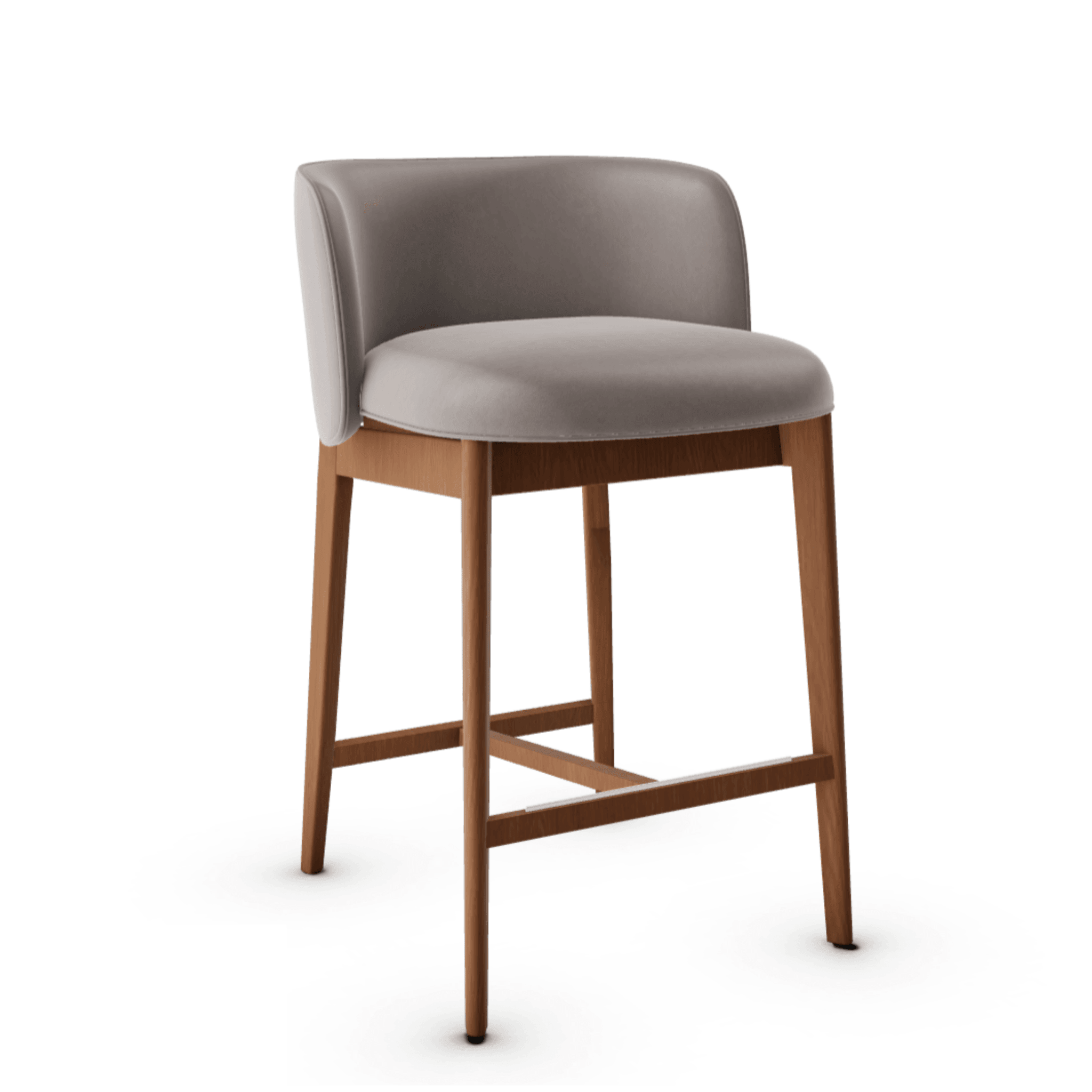 Hoker ABREY ekoskóra ciemnobeżowy Calligaris orzech włoski Eye on Design