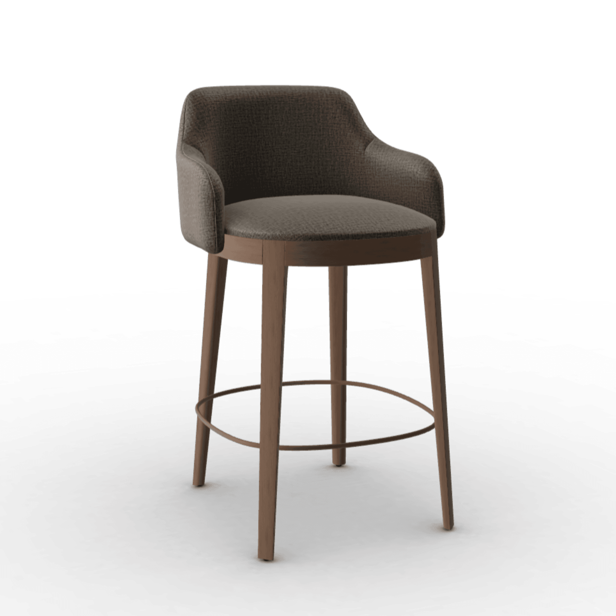 Hoker ADÈL melanż szary Calligaris ciemnobrązowa Eye on Design