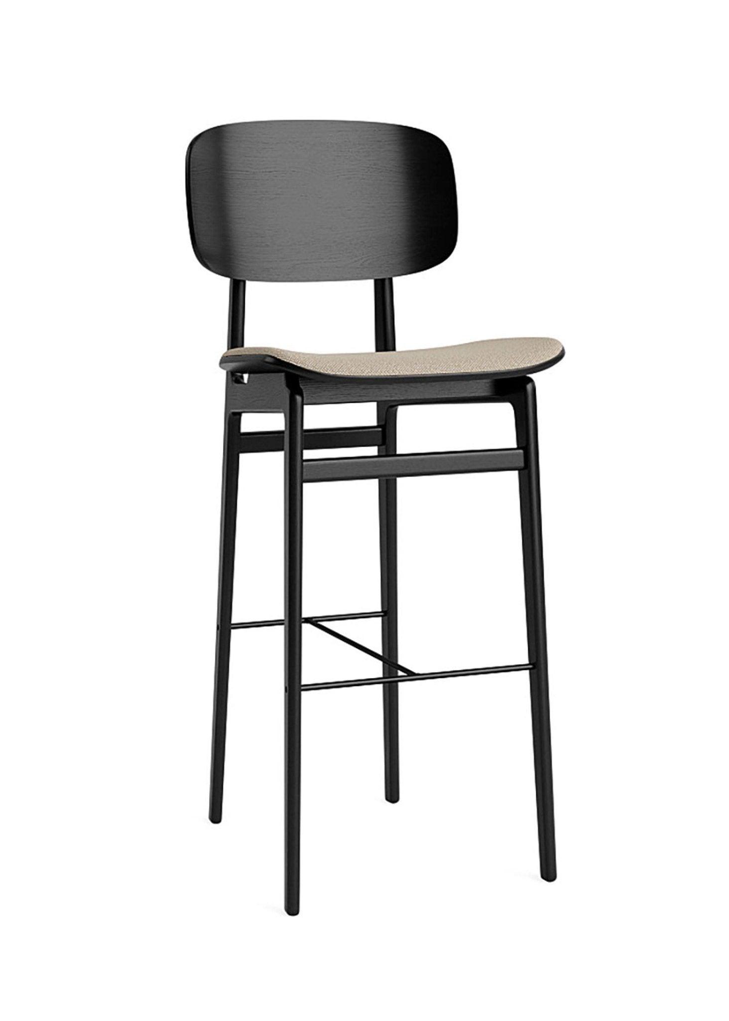 Hoker NY11 dębowy NORR11 czarny dębowy tkanina melanż beżowy Eye on Design