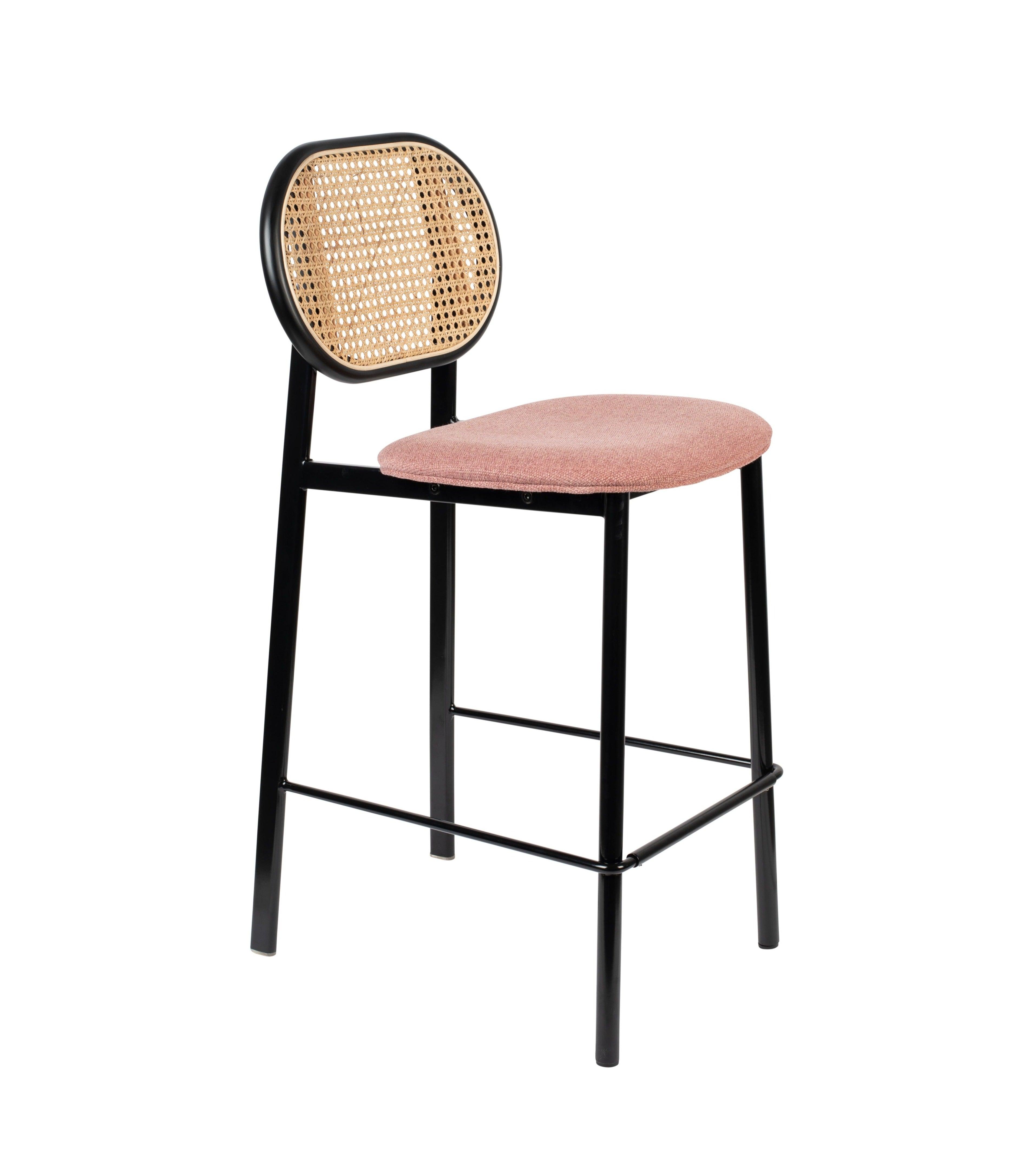 Hoker SPIKE różowy z rattanem Zuiver Eye on Design