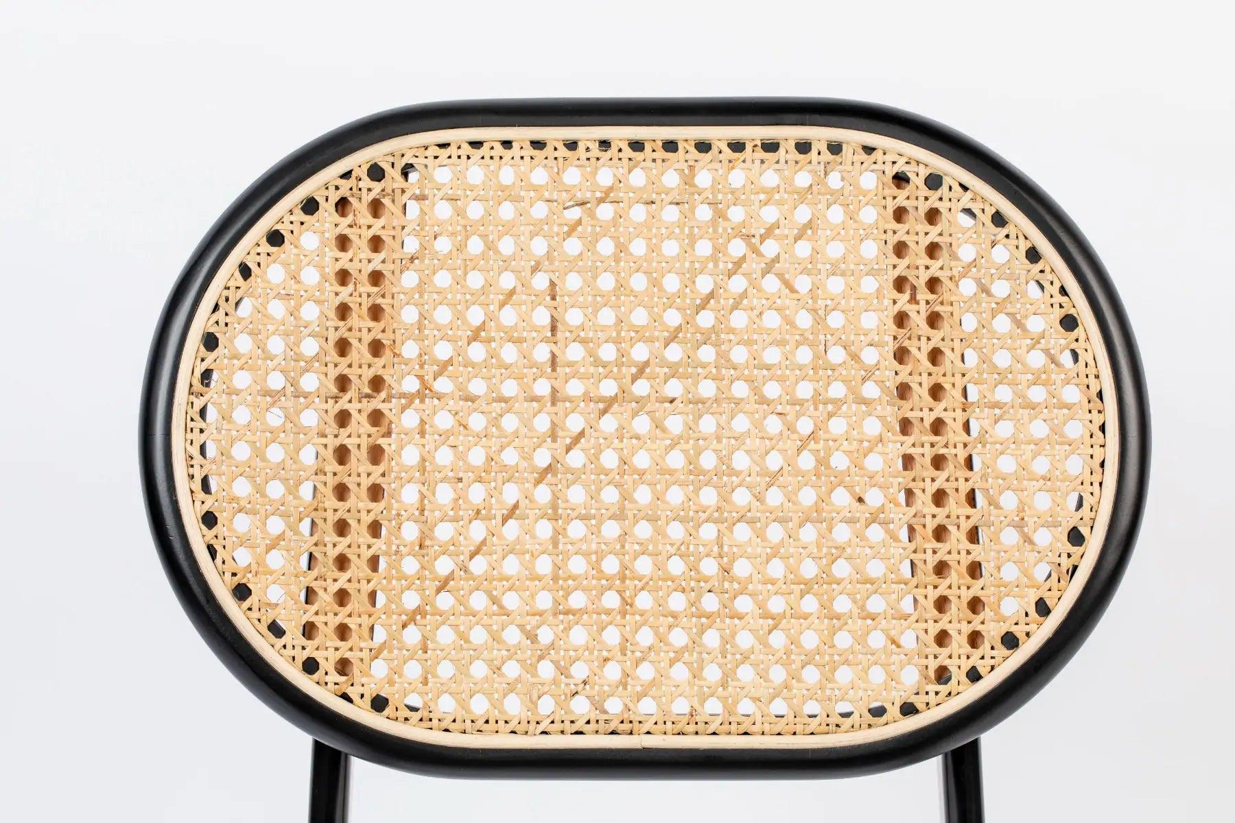 Hoker SPIKE szary z rattanem Zuiver Eye on Design