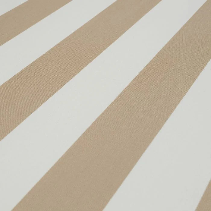 Sofa für den Außenbereich LAGUNO weiß mit cremefarbenem Bezug