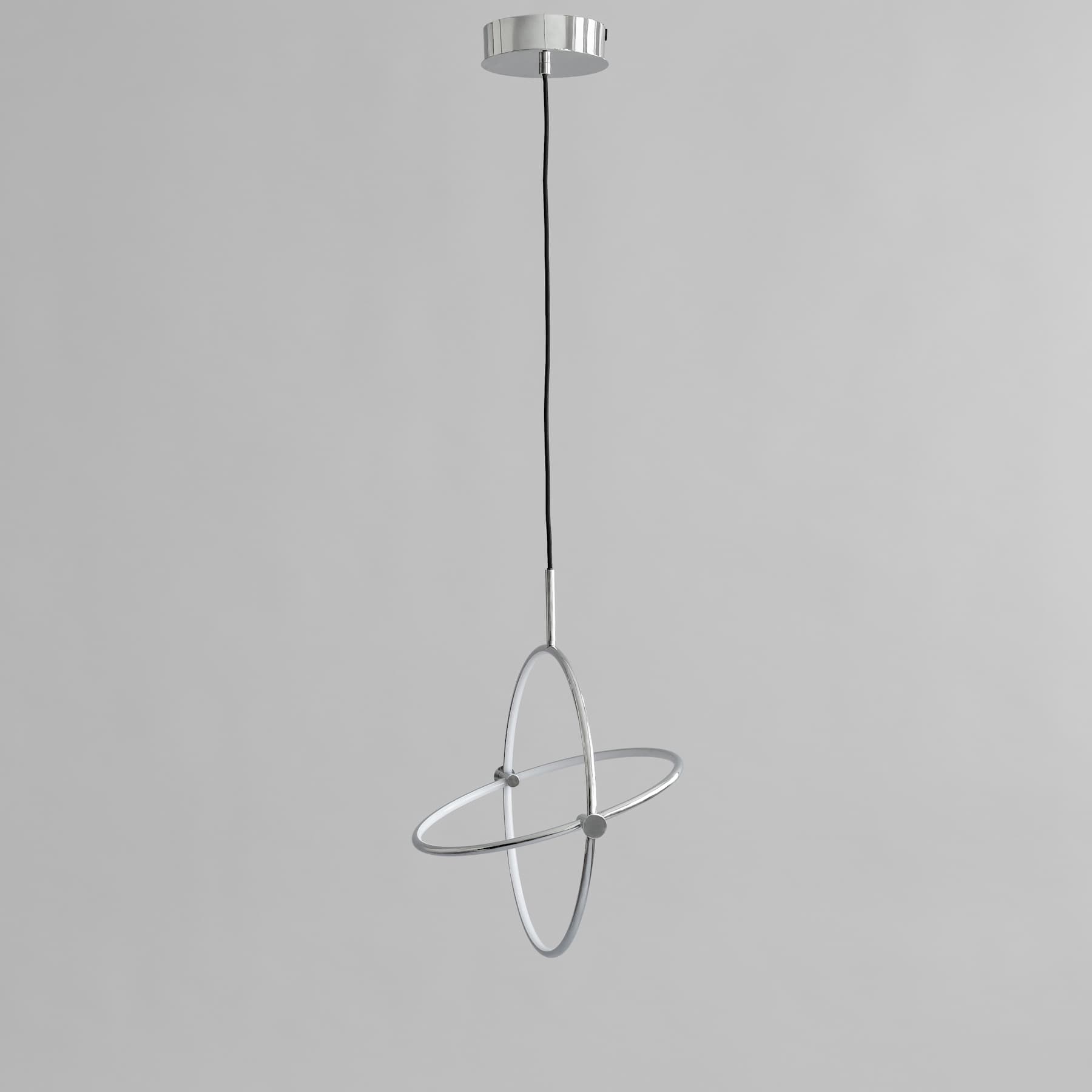 Lampa wisząca MARU srebrny – styl minimalistyczny