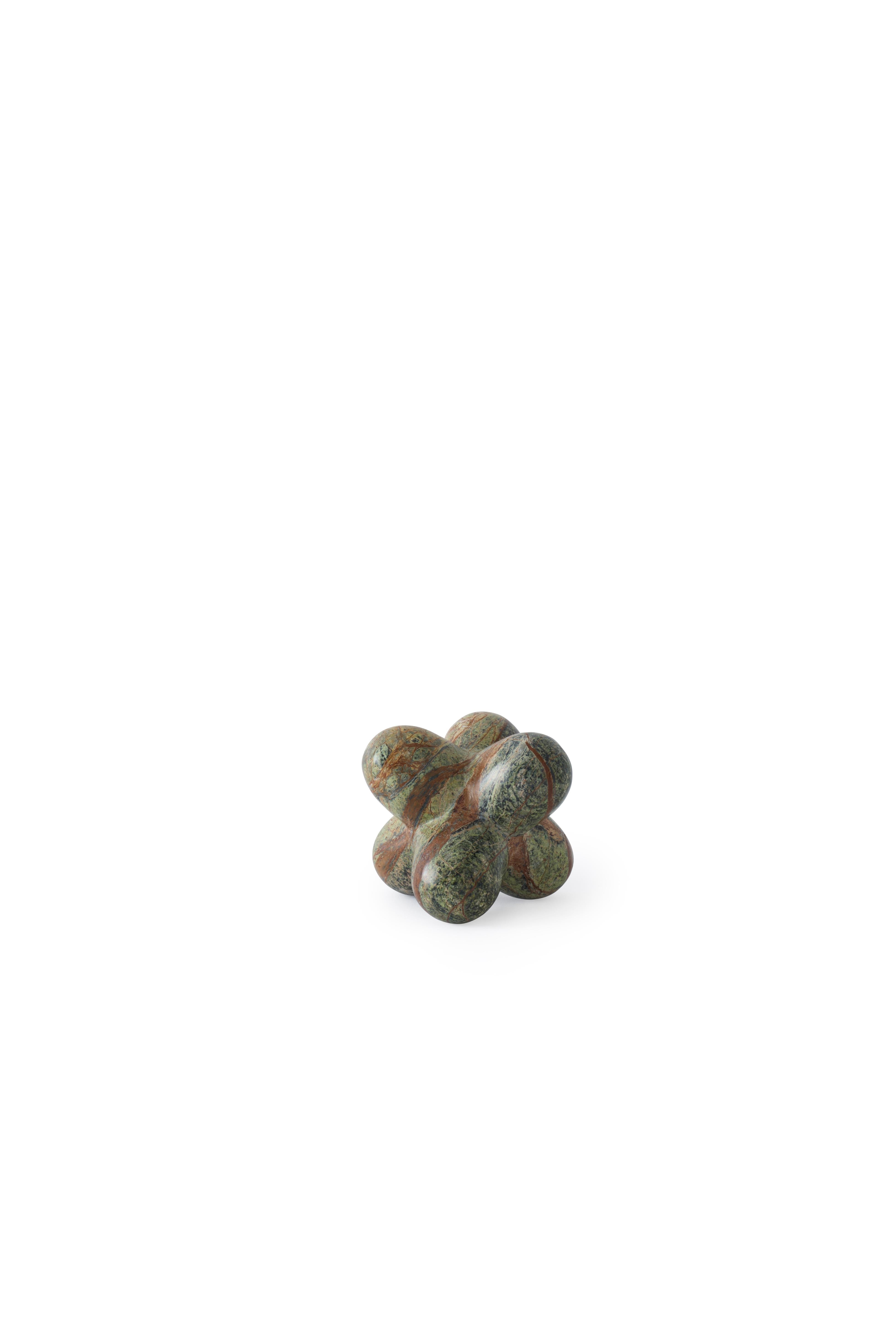 JACK Decoration in Forest Green Marble