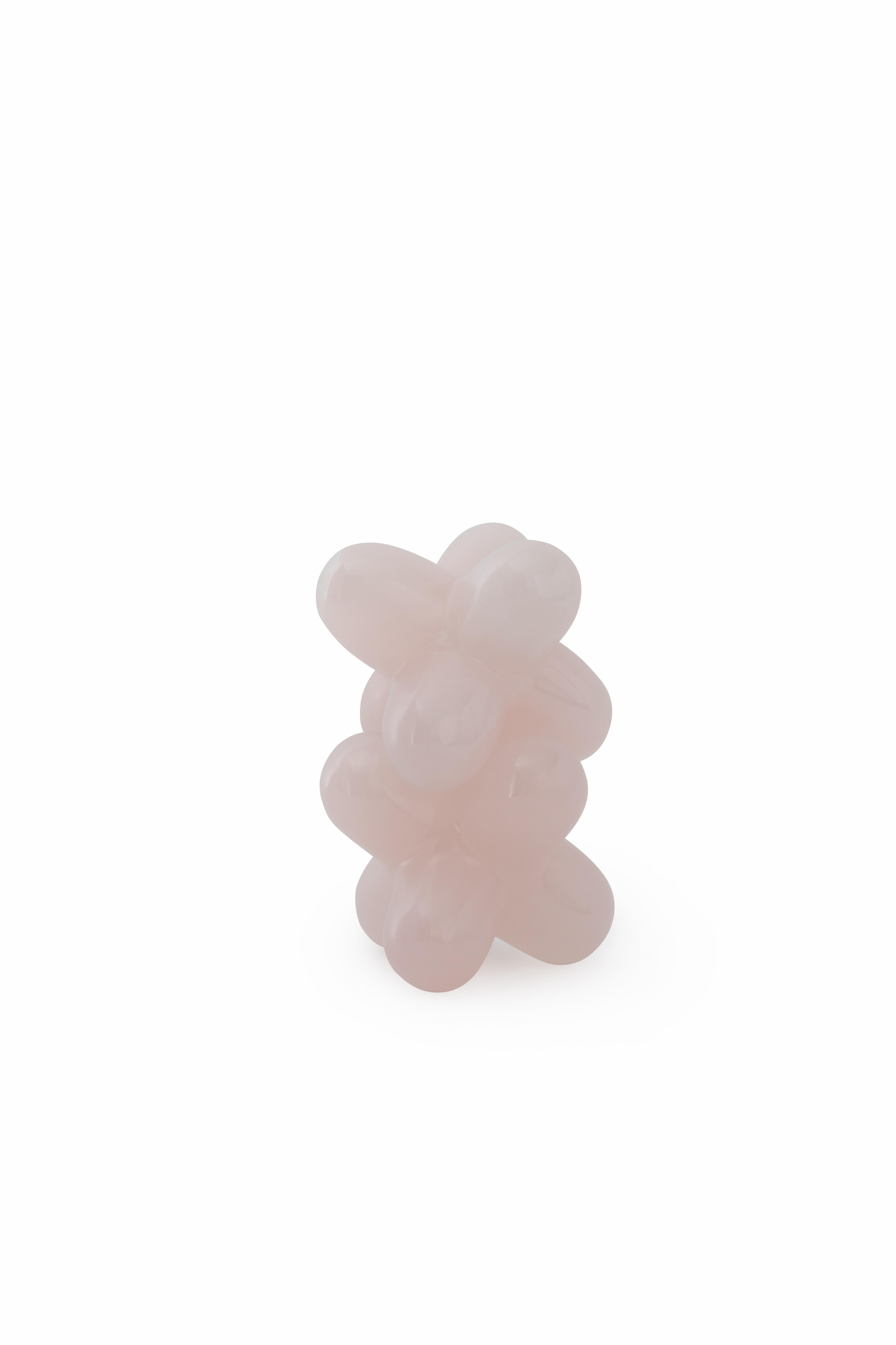 Decoratie JACK roze onyx