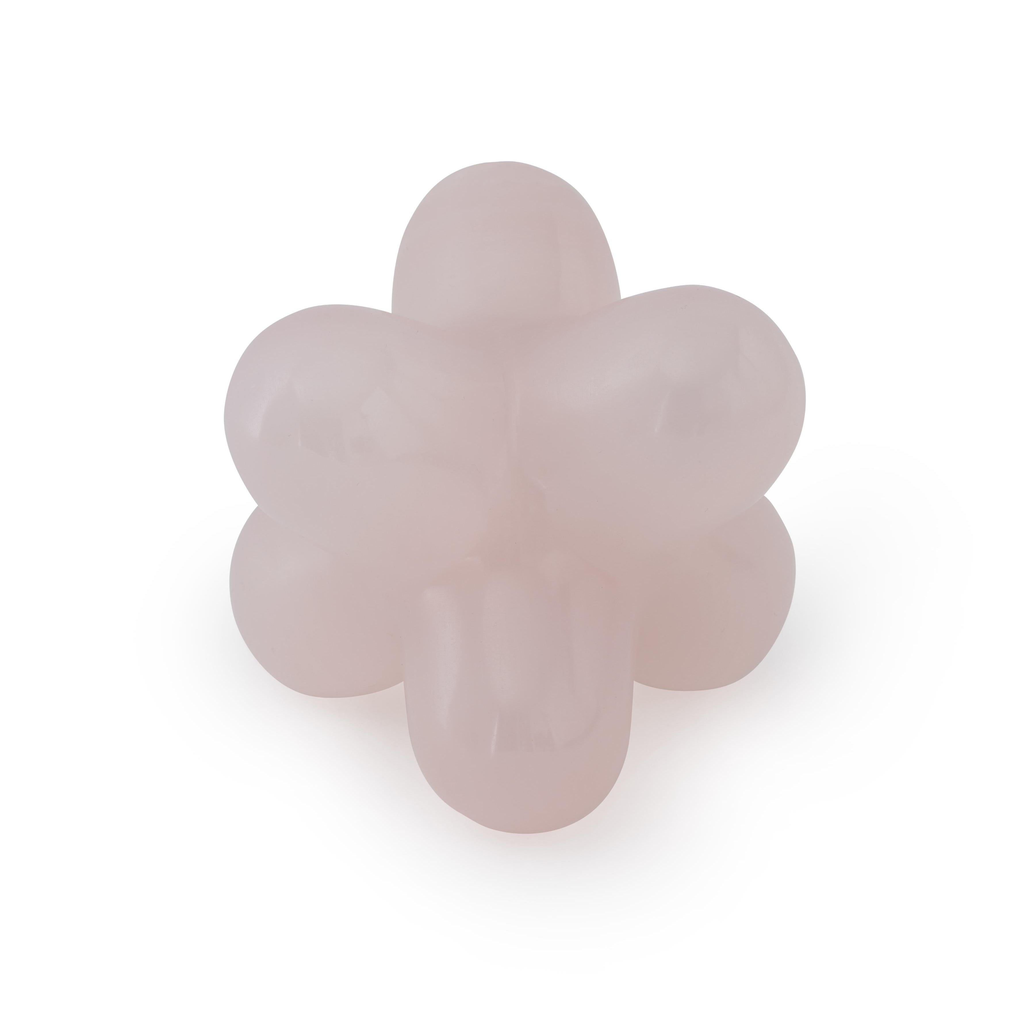 Decoratie JACK roze onyx