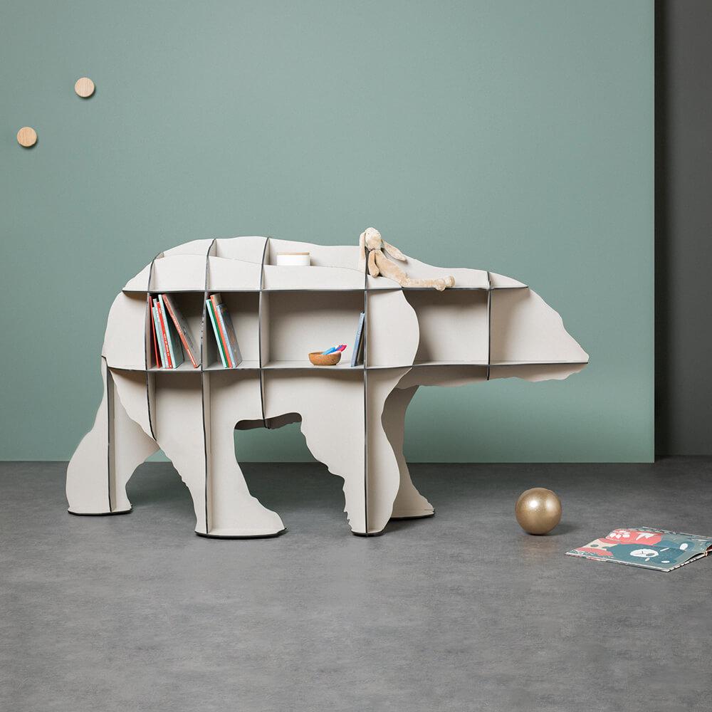 Beige JUNIOR boekenkast