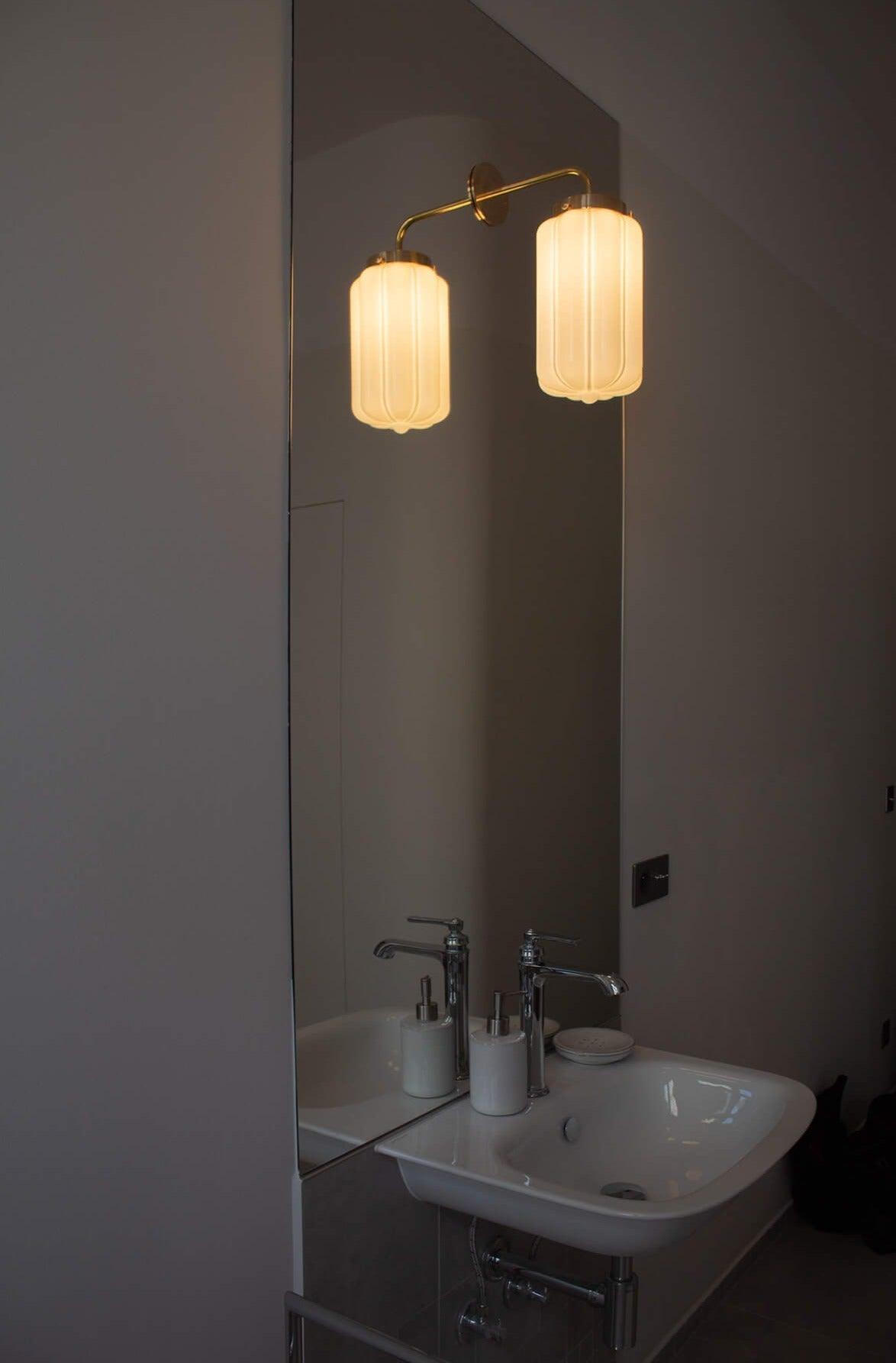 Kinkiet DECO nikiel Embassy Interiors Eye on Design