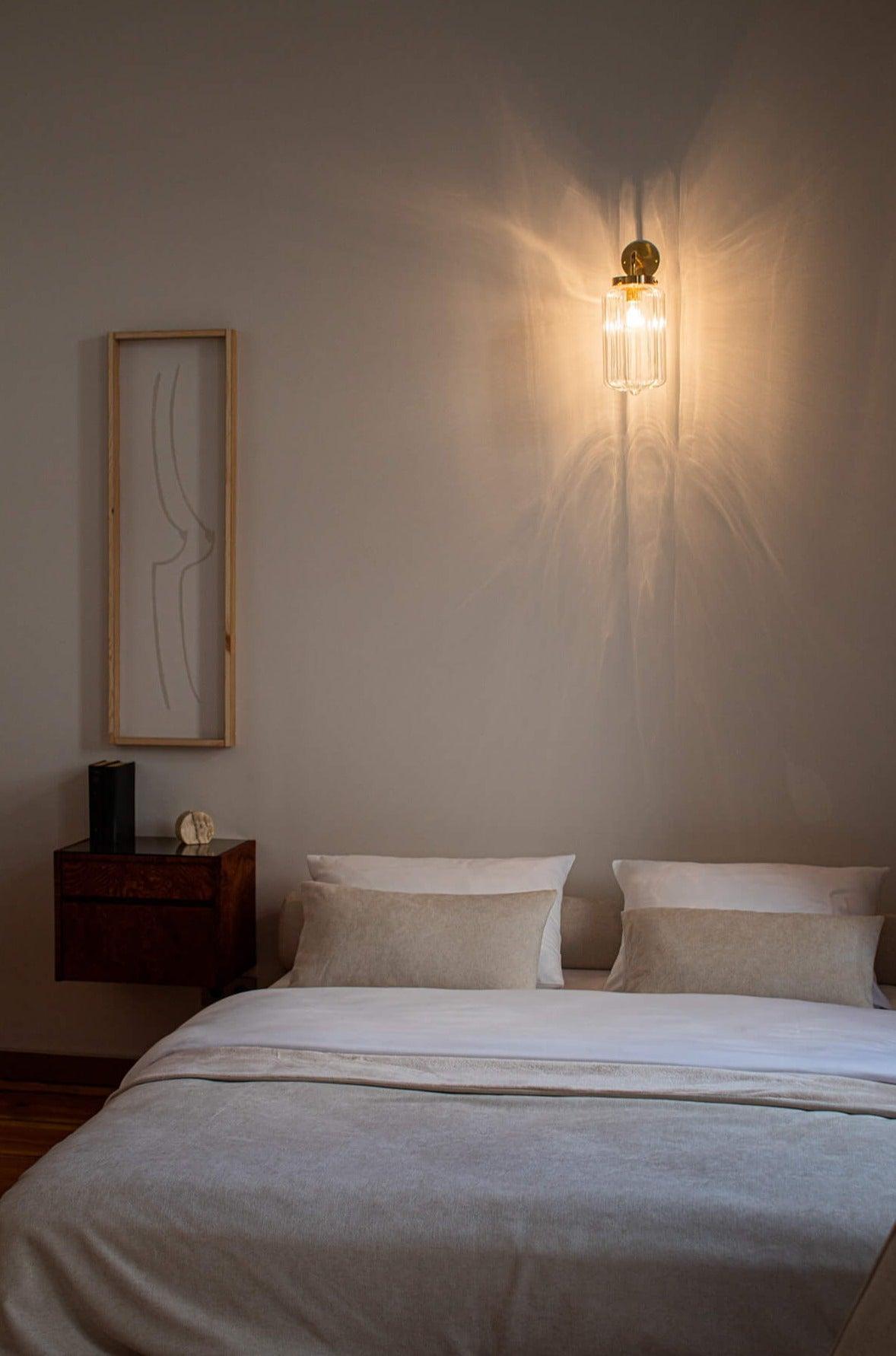 Kinkiet DECO nikiel Embassy Interiors Eye on Design