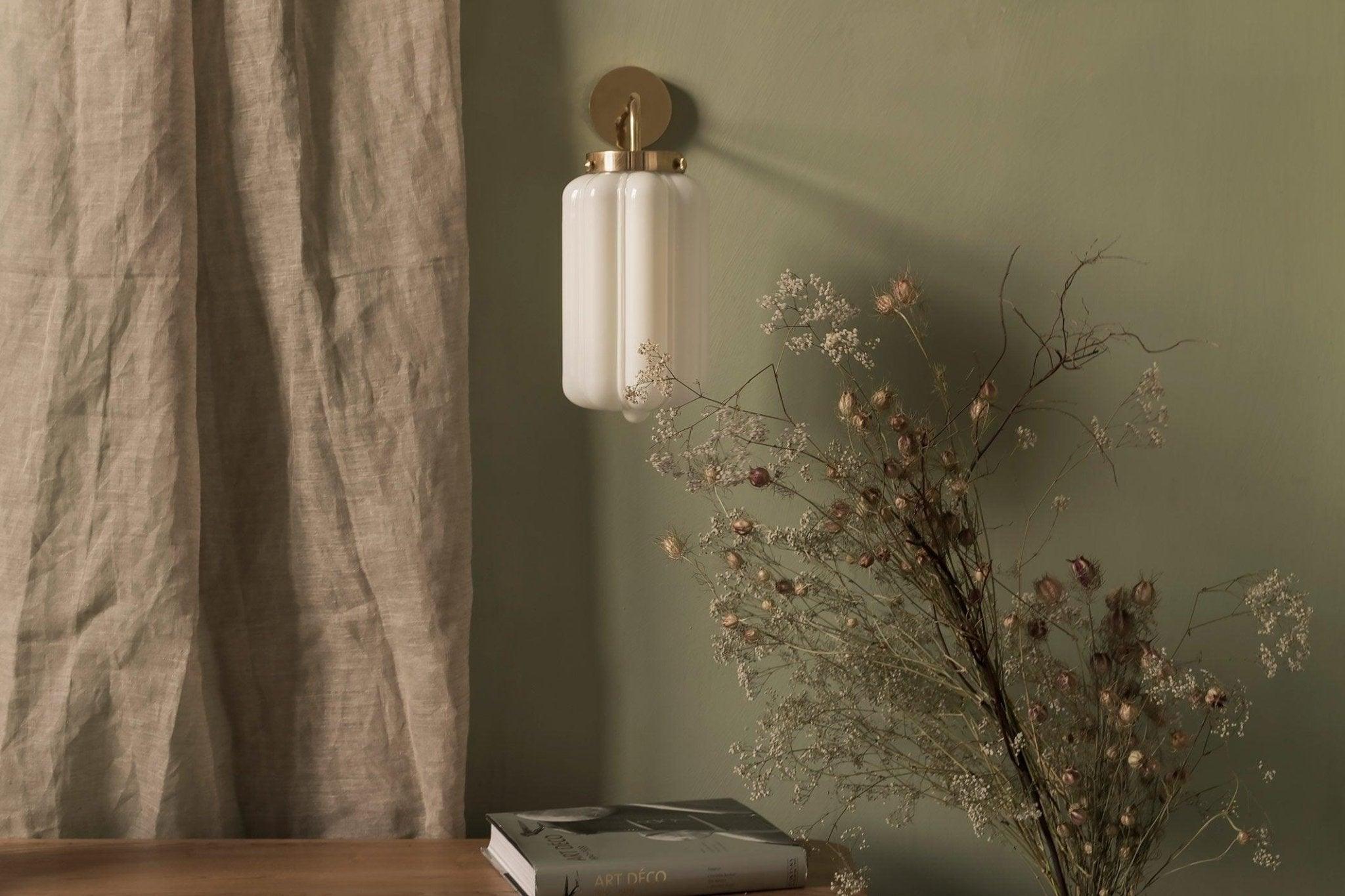 Kinkiet DECO nikiel Embassy Interiors Eye on Design