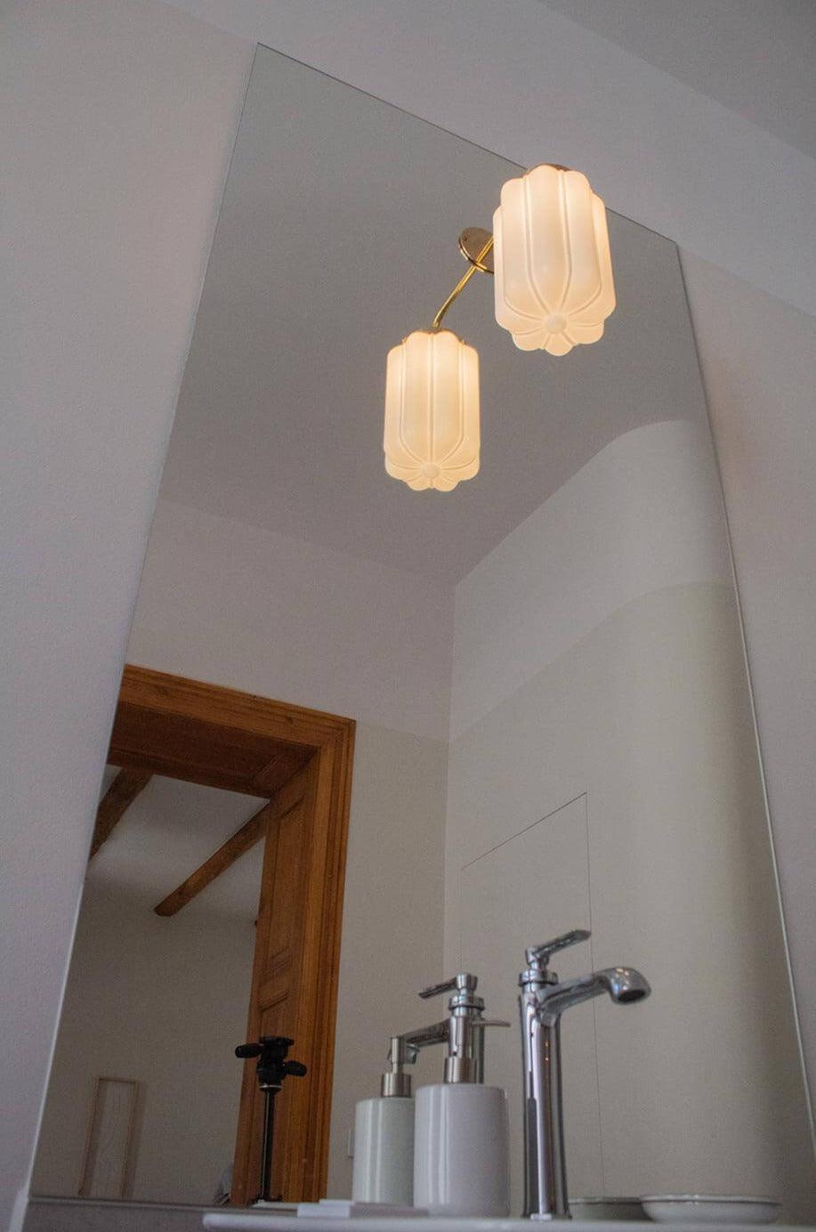 Kinkiet DECO nikiel Embassy Interiors Eye on Design