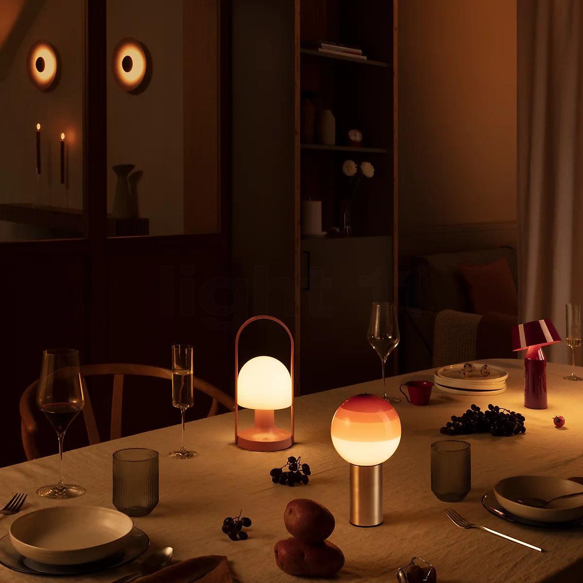 Kinkiet GINGER ciemnobrązowy Marset Eye on Design