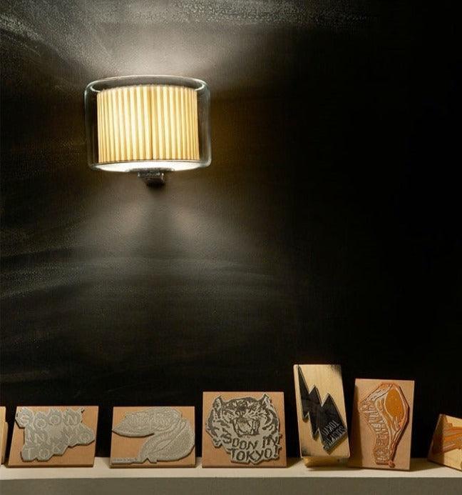 Kinkiet MERCER jasnobeżowy Marset Eye on Design