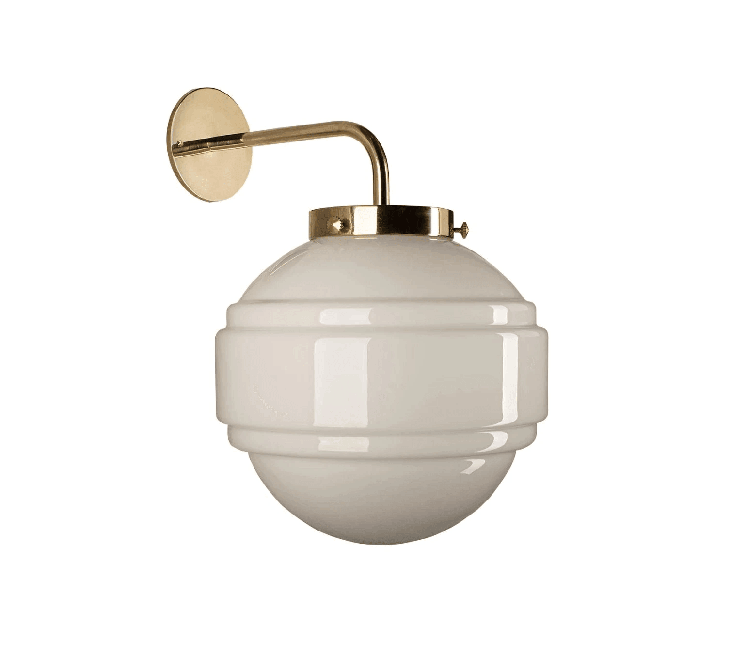 Kinkiet SATURN mosiężny – lampa ścienna